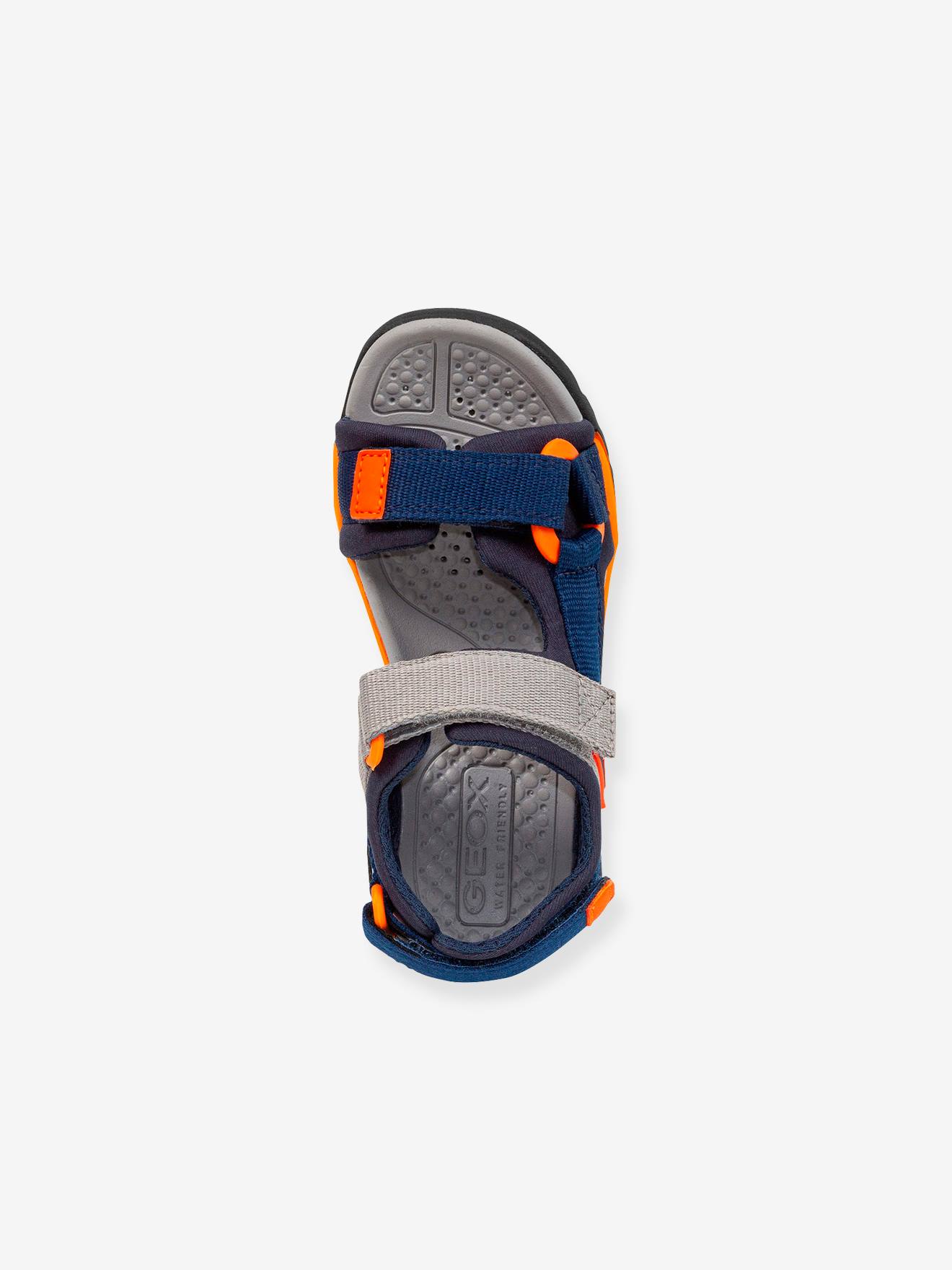Sandales garçon Borealis A GEOX® marine orange