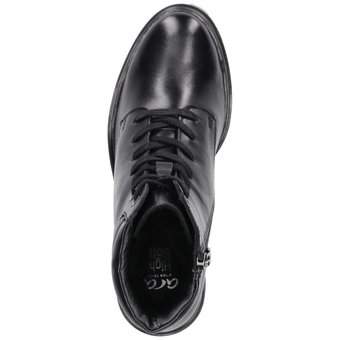Ara Denver Schnür Boots in schwarz