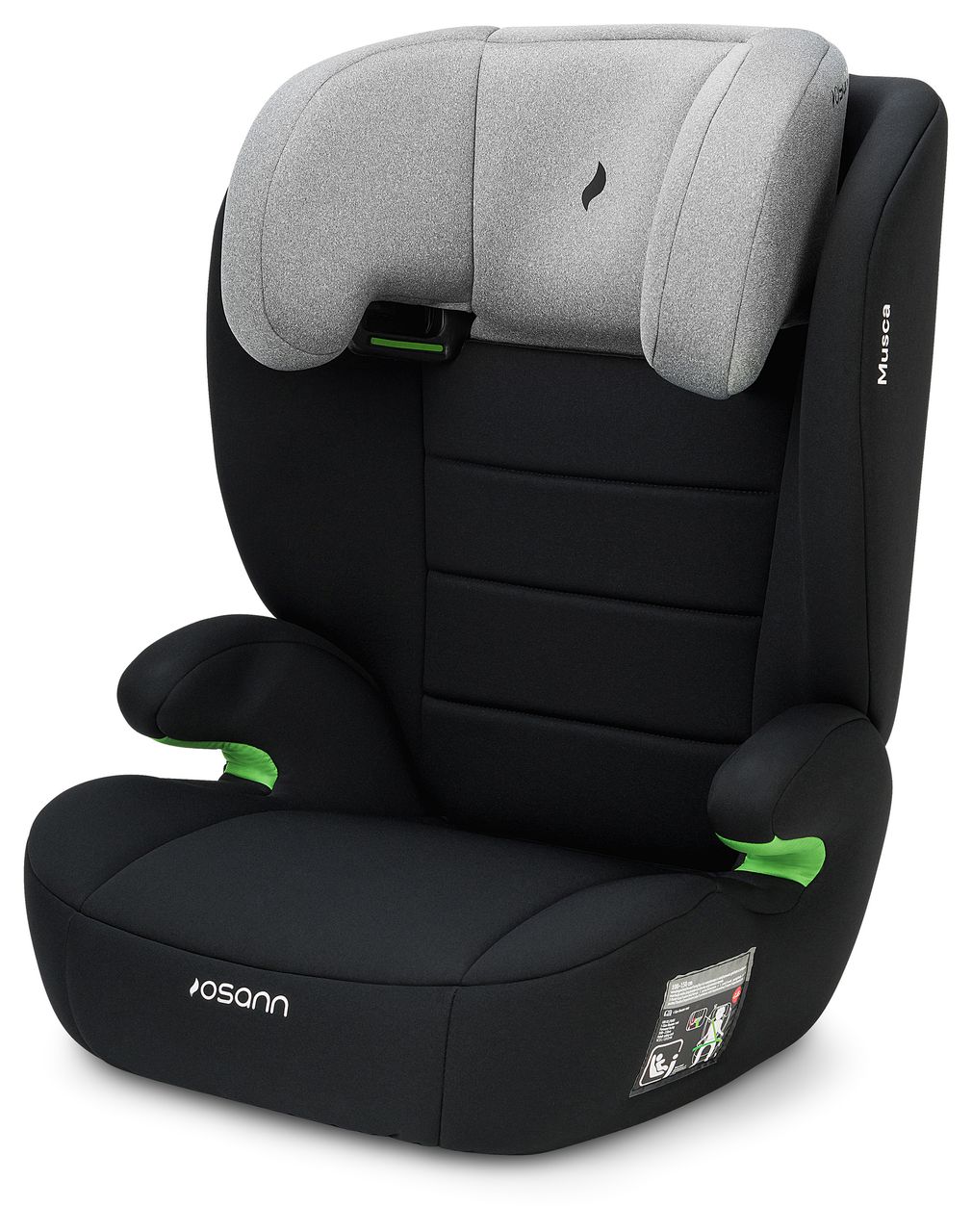 Osann Kinderautositz Musca i-Size - Grey Melange