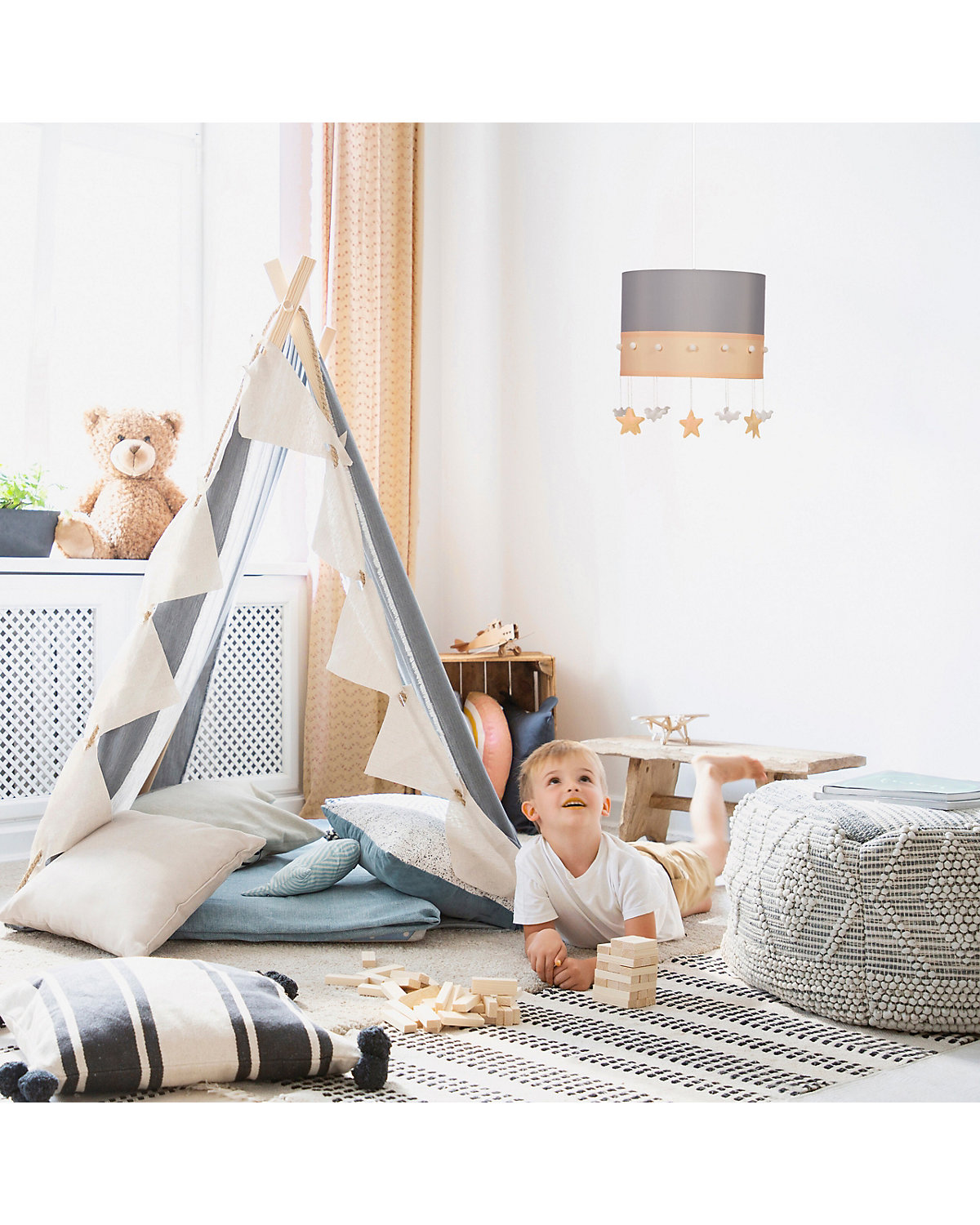 Hängelampe Kinderzimmer Himmel