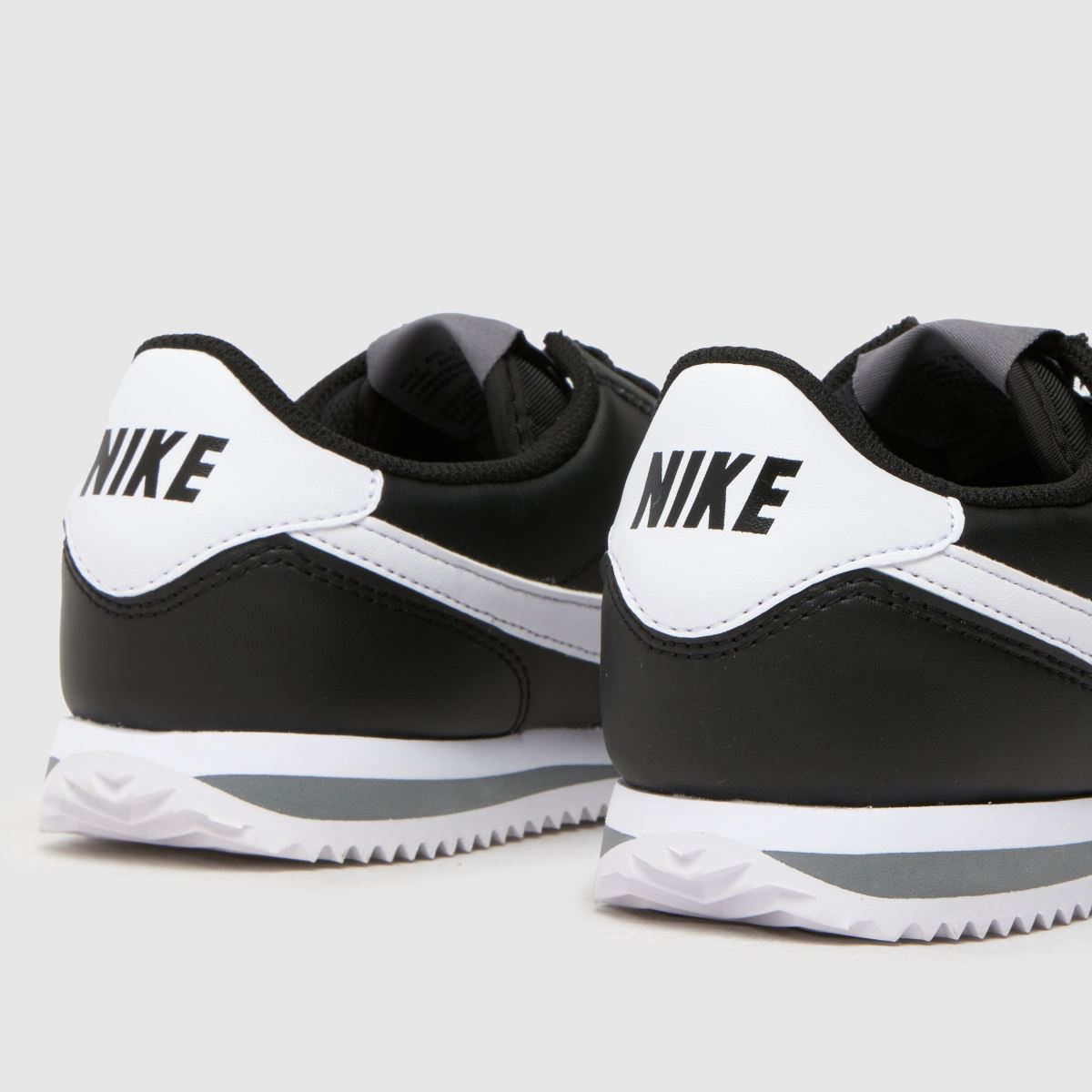 Nike fekete-fehér Cortez gyerek cipők