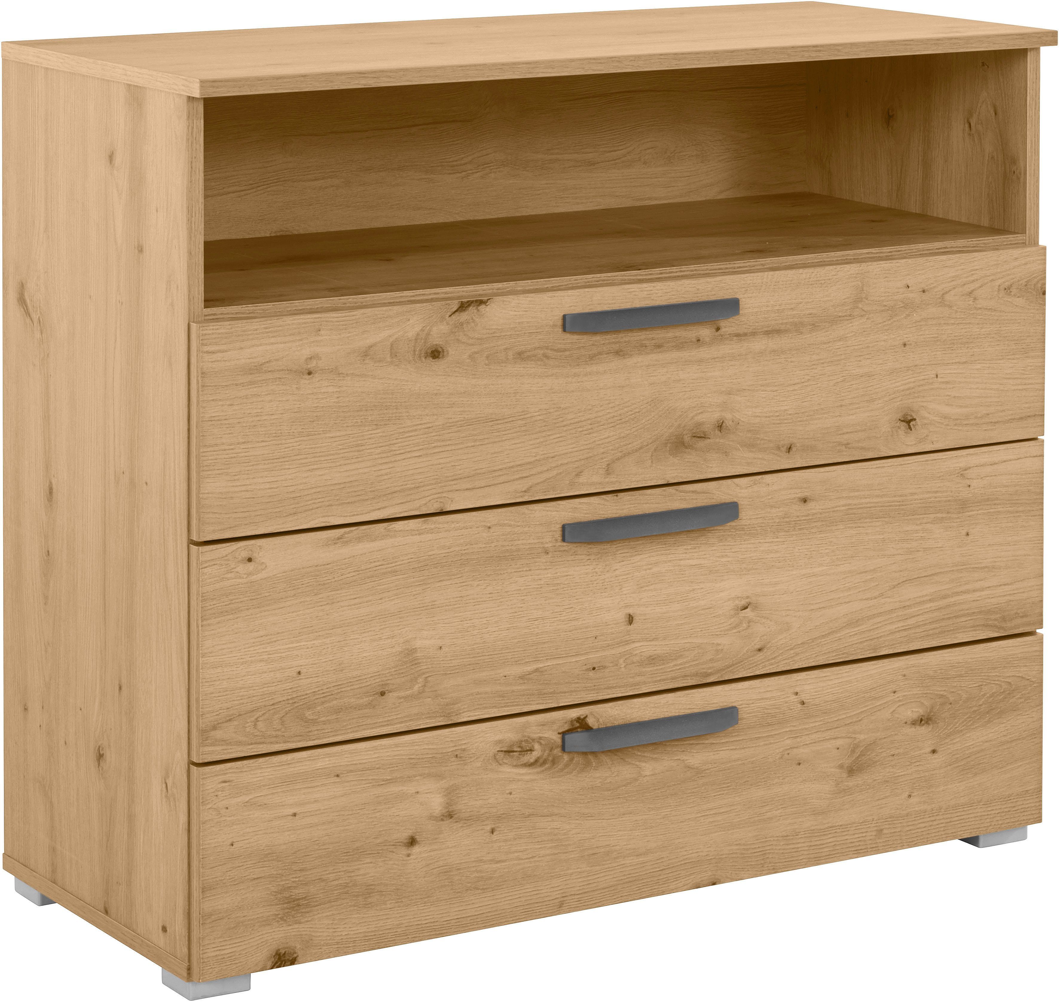 rauch Schubkastenkommode Oteli, Inkl. Schubkasten-Inneneinteilung aus Holz, einfache Montage