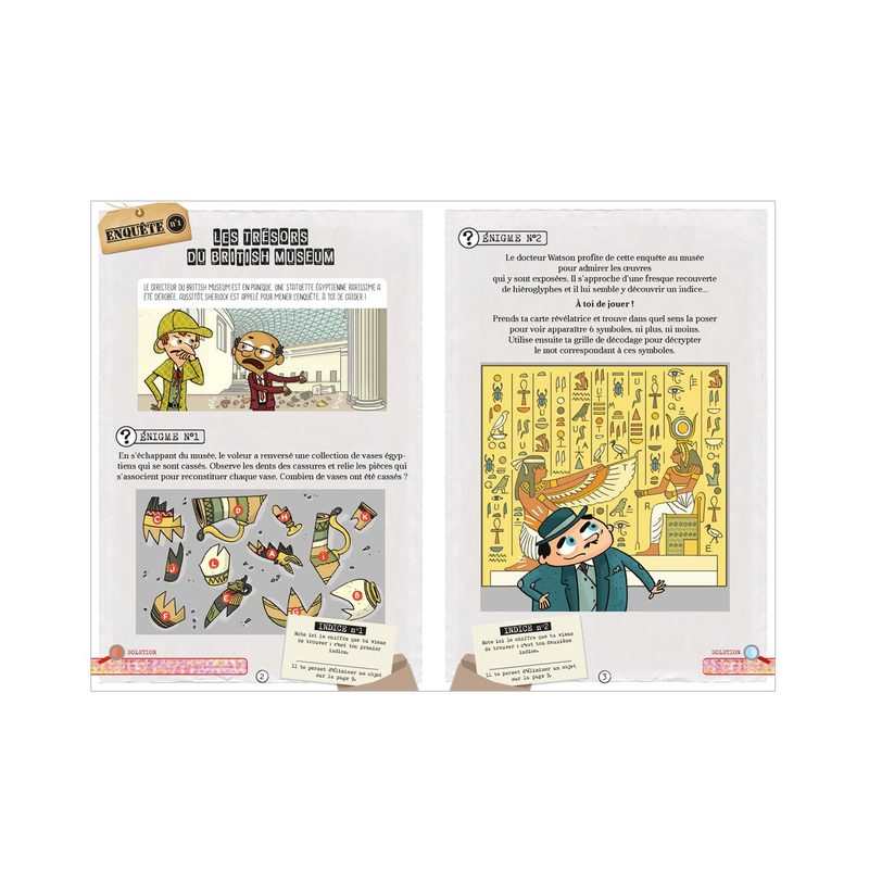 Livre Les 10 meilleures enquêtes de Sherlock Holmes - Larousse Jeunesse
