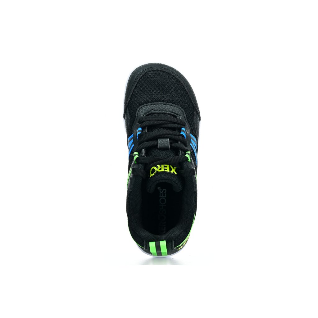 Xero Shoes Prio Youth Black/Lime Barfußschuhe