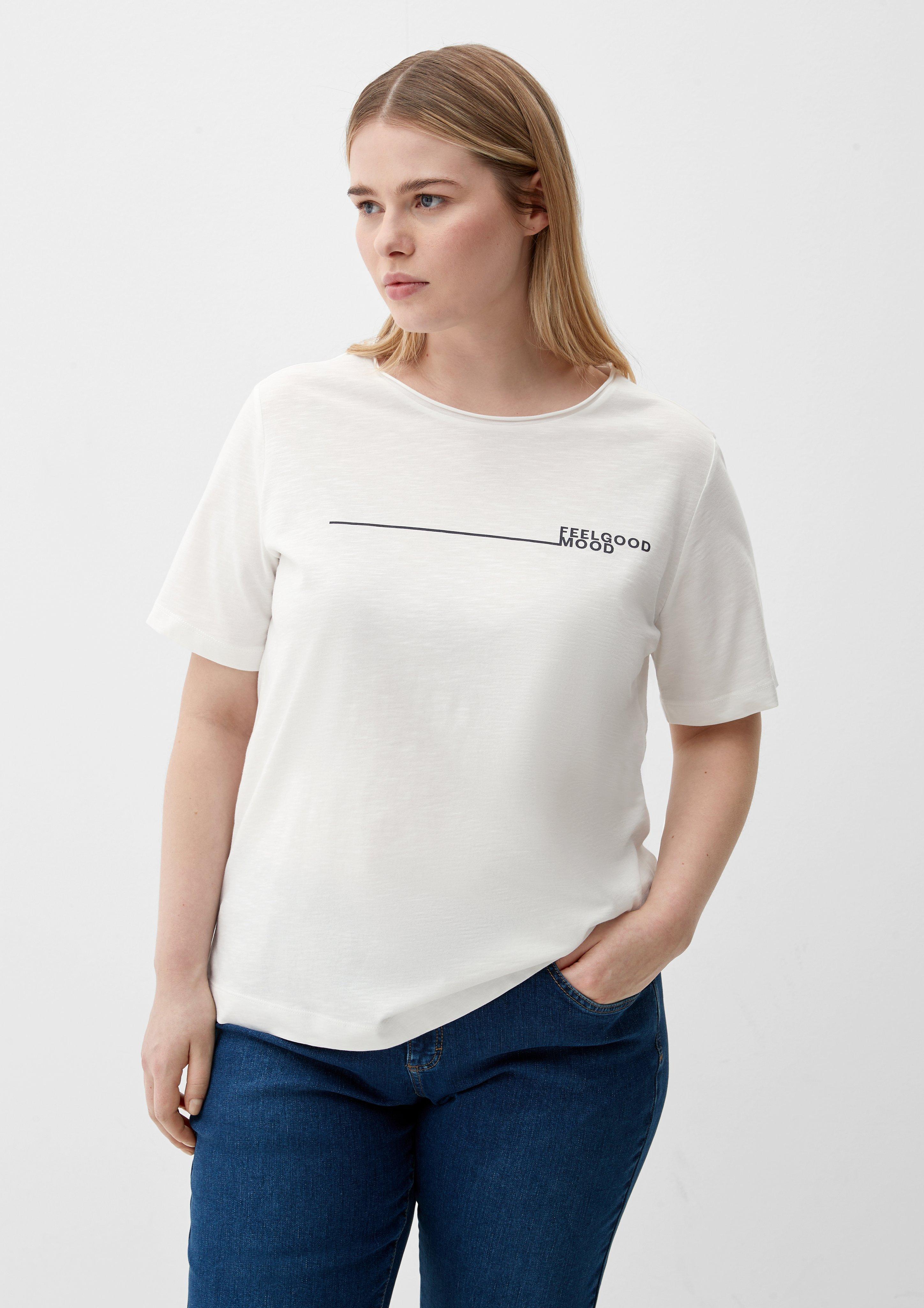 T-Shirt mit Schriftprint  2132107-02D3