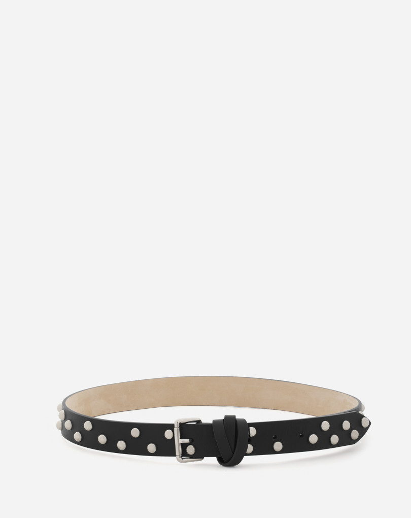 CEINTURE EN CUIR AVEC STUDS