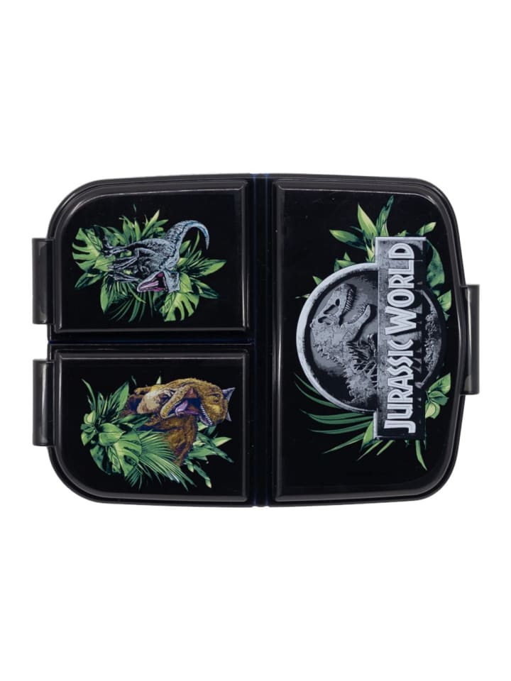 Stor Brotdose | 3 Fächer | Jurassic World | Lunch to Go | Vesper Dose günstig kaufen onesize