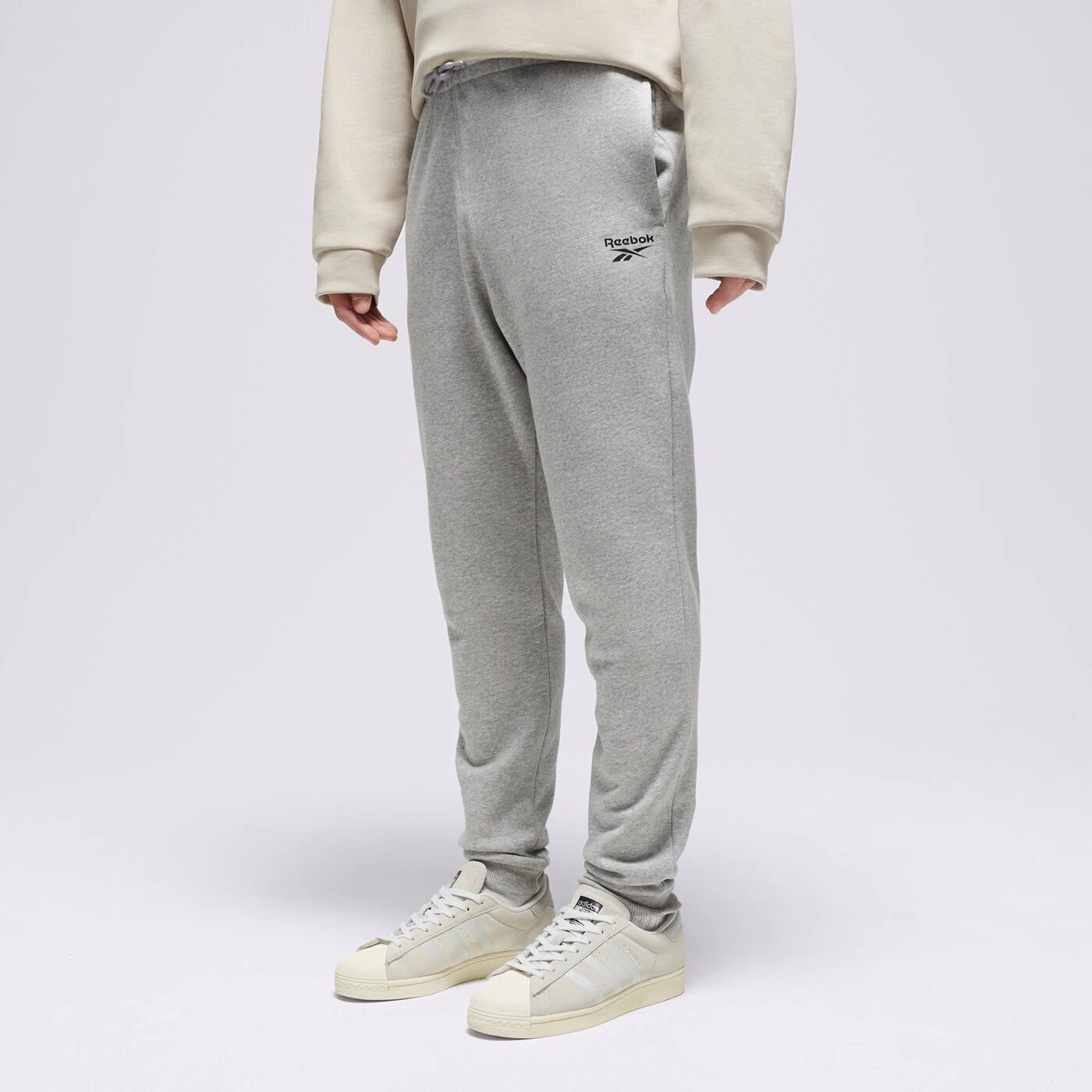 REEBOK HOSE RI LEFT LEG JOGGER Grau