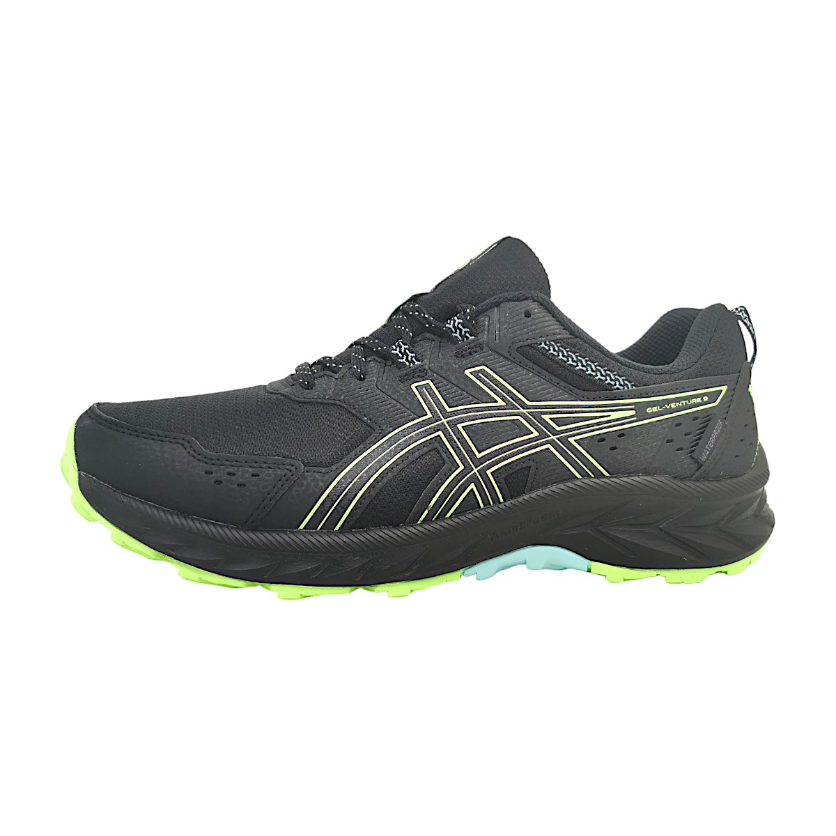 Asics GEL-VENTURE 9 1011B705-002 Schwarz 002 Black/ Illum. Green