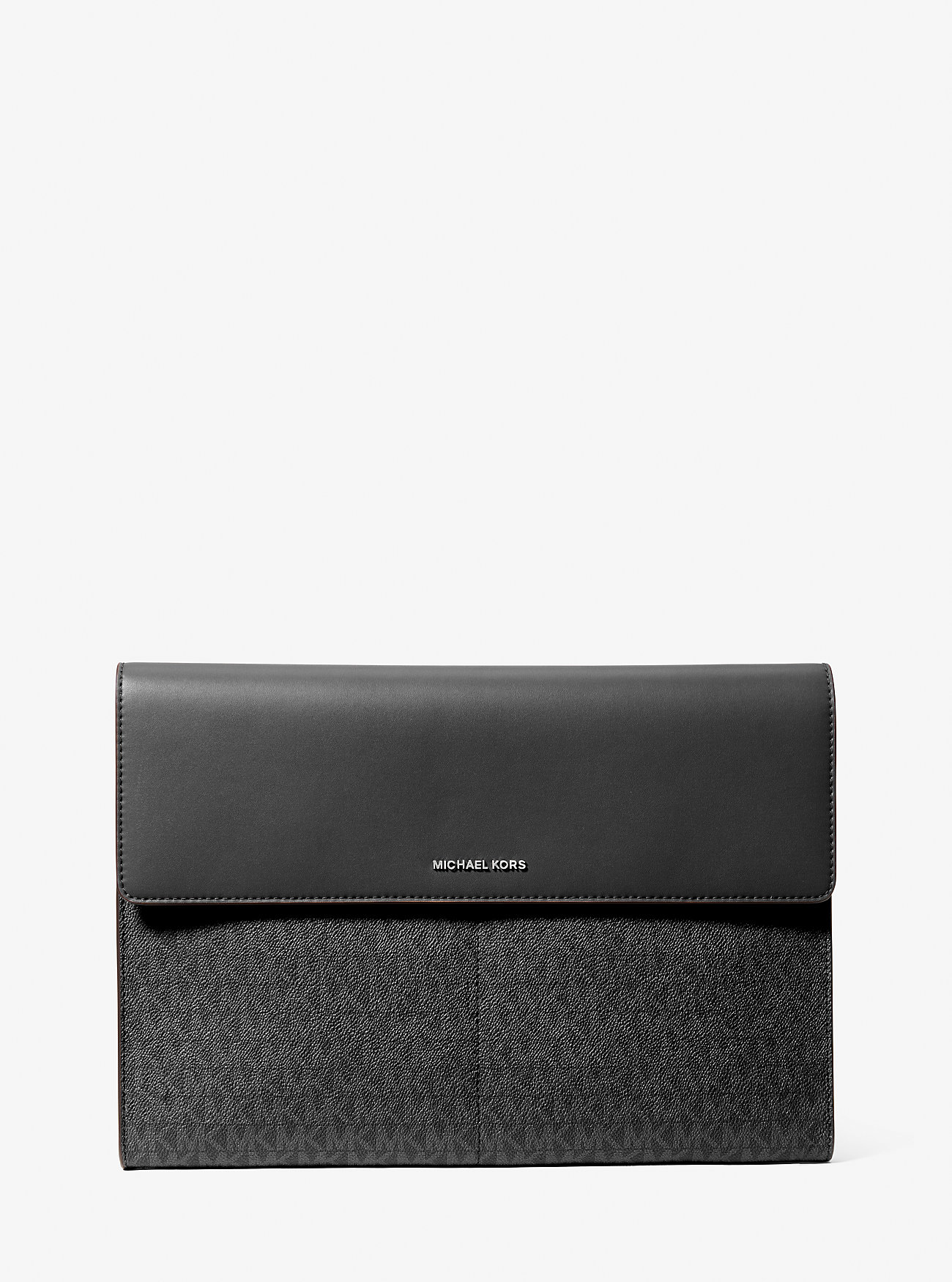 Jet Set Signature Logo Laptop-veske – SVART
