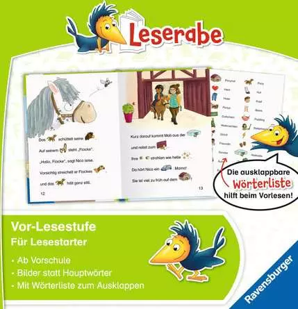 Leserabe - Vor-Lesestufe: Ponygeschichten