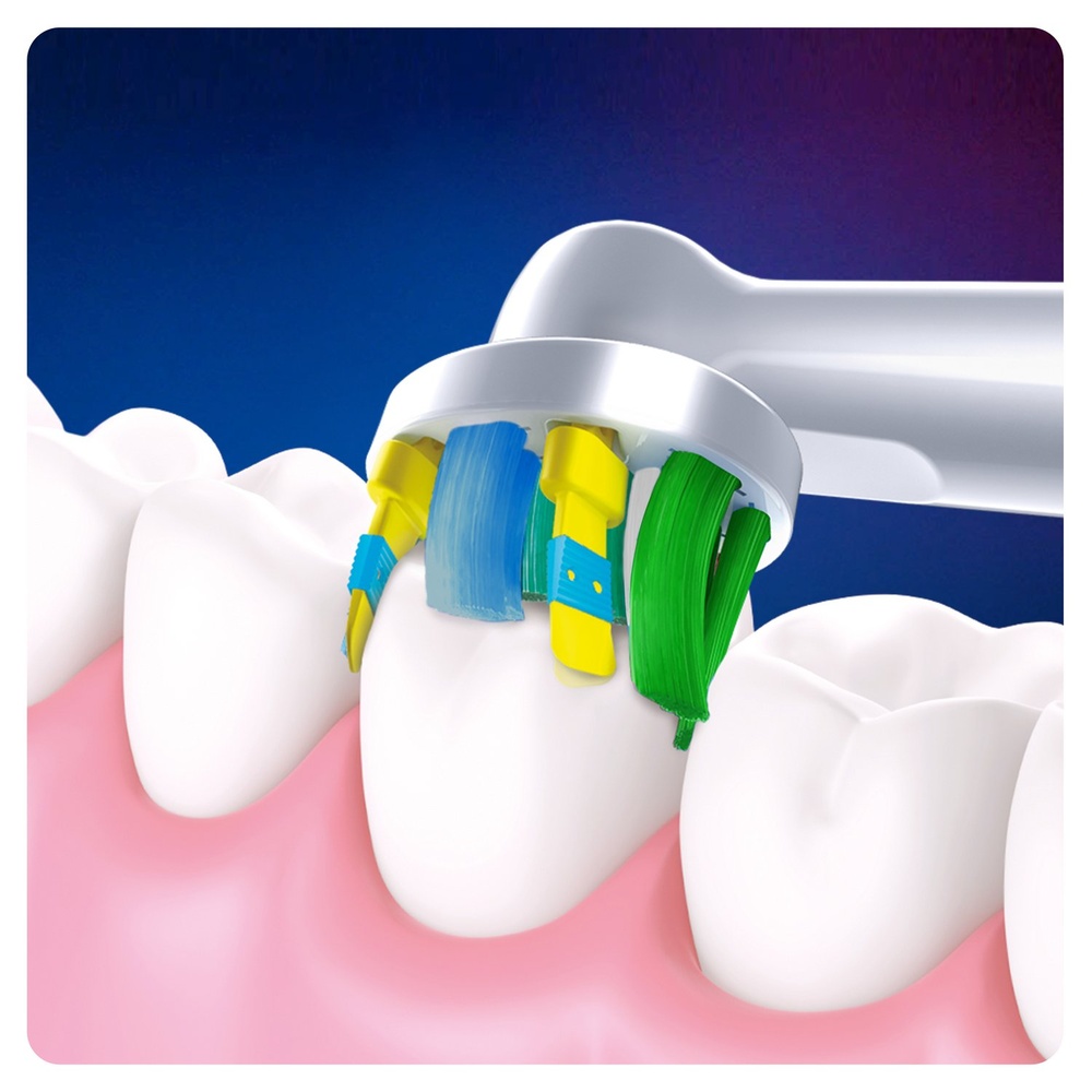 oral-b Oral-B FlossAction Brossette Avec CleanMaximiser, 3 Brossettes De Rechange
