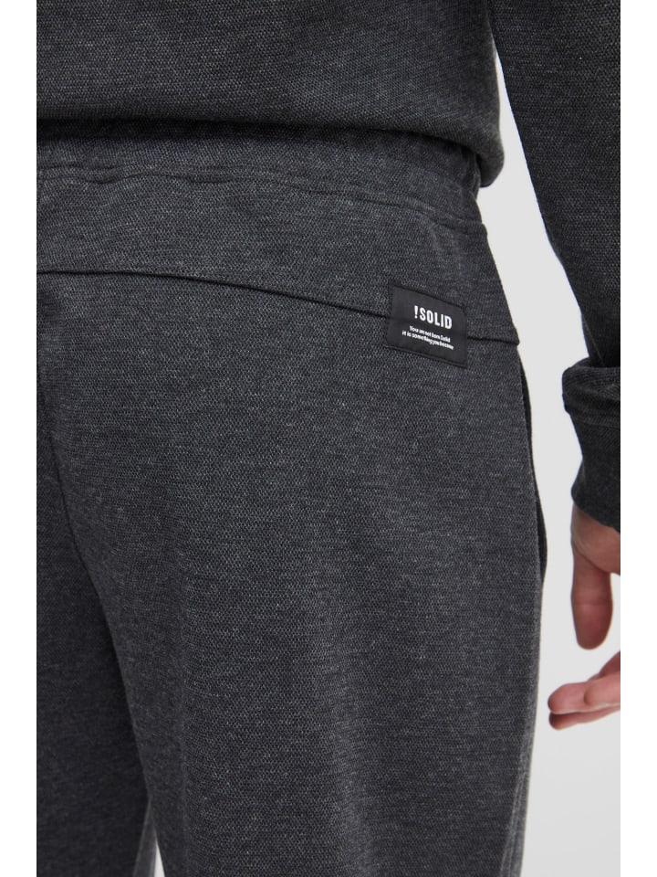 !SOLID Jogginghose SDQuinn - 21301033-ME  Moderne Jogginghose mit Eingrifftaschen in Grau günstig kaufen