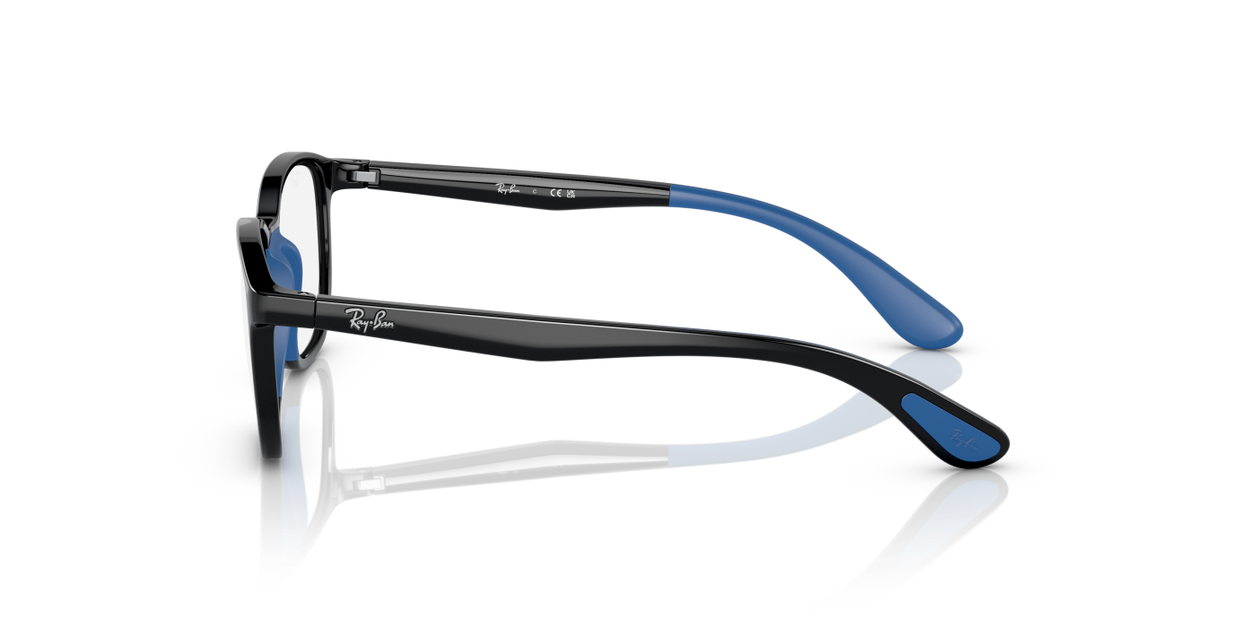 RB1619 OPTICS KIDS - Negru lucios pe albastru