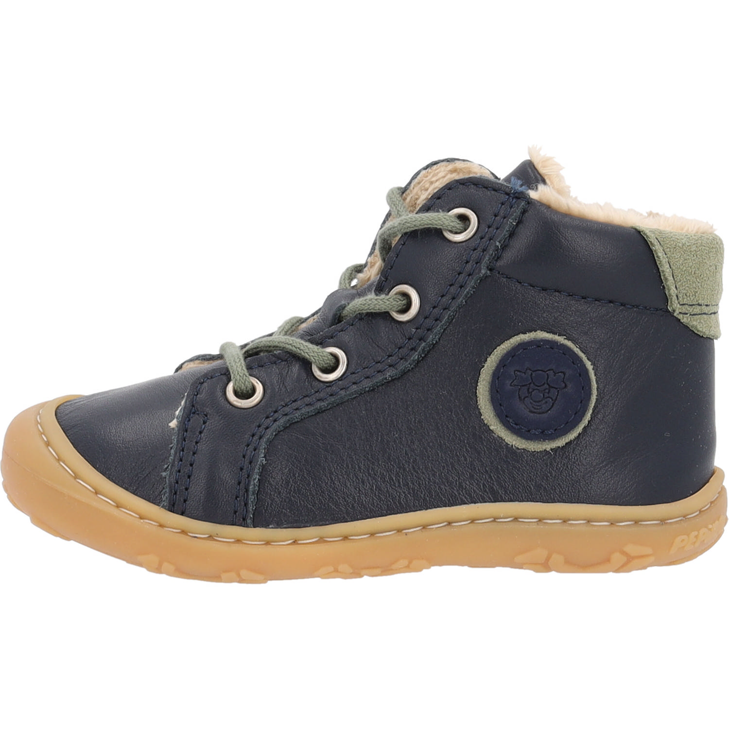 Ricosta Georgie 1202402 M, Lauflernschuhe, Kinder, Blau (Nautic)