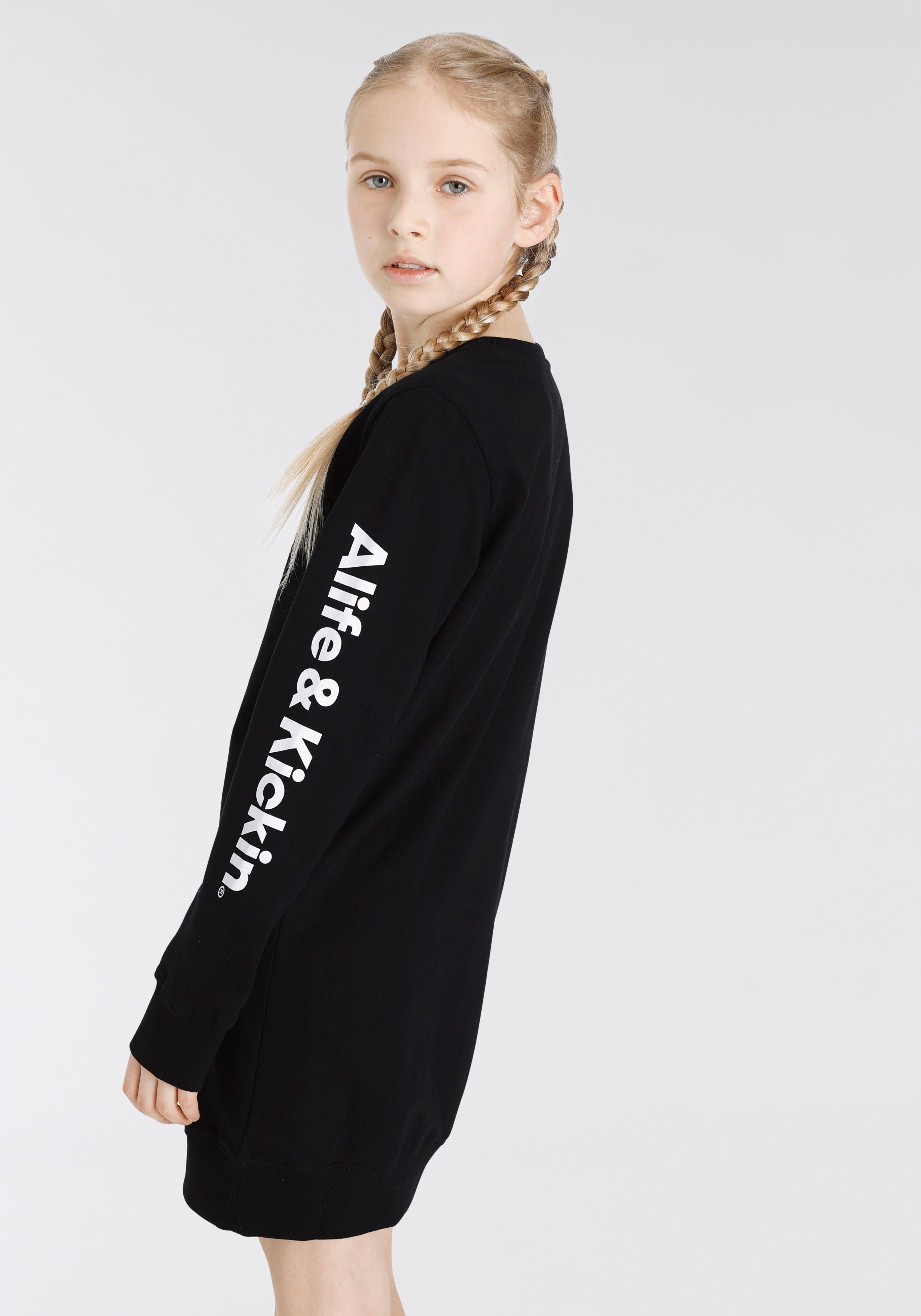 Alife & Kickin Sweatkleid mit Logo Druck NEUE MARKE! Alife & Kickin für Kids.