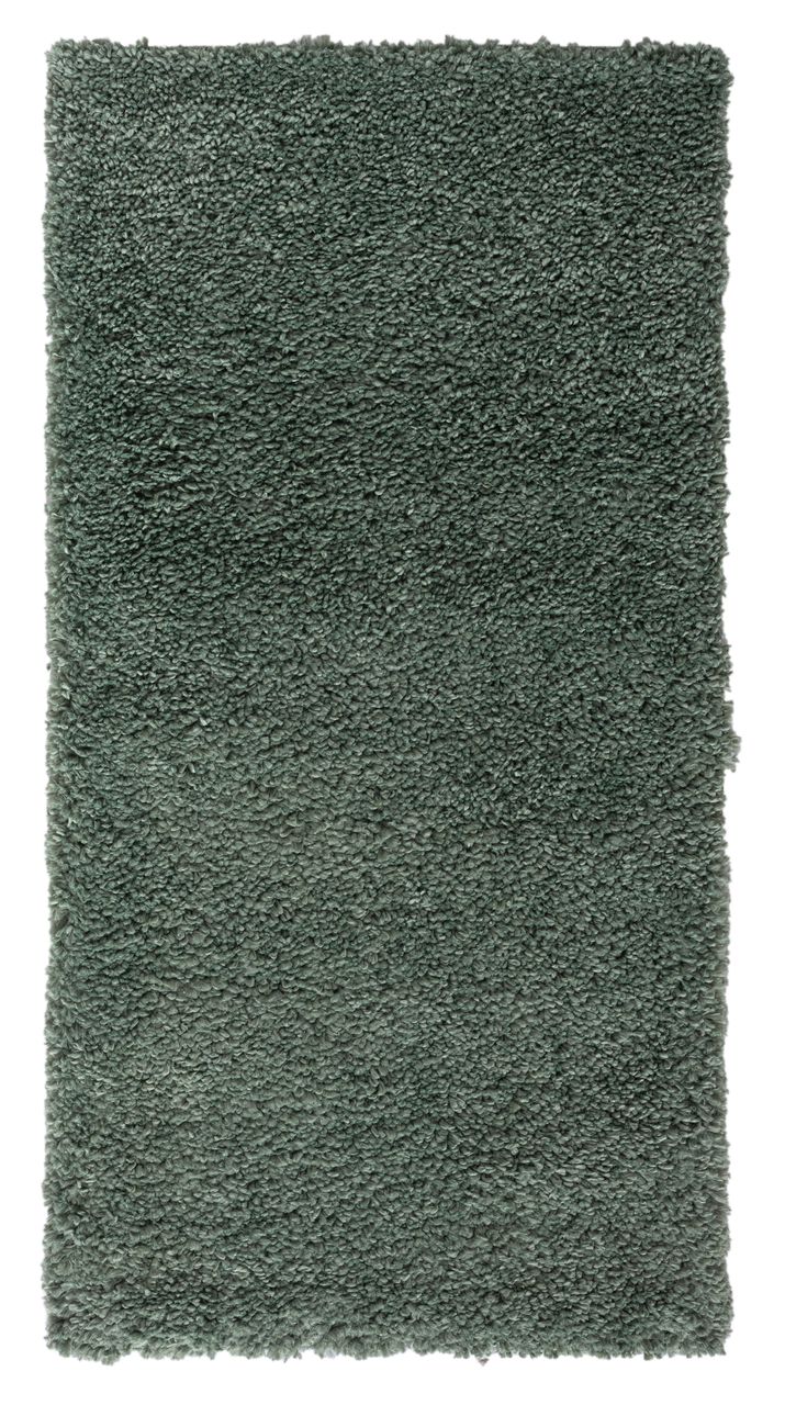 MyFlair Teppich Elodie, 70cm x 140cm, Farbe Hellgrün, rechteckig, Florhöhe 37mm