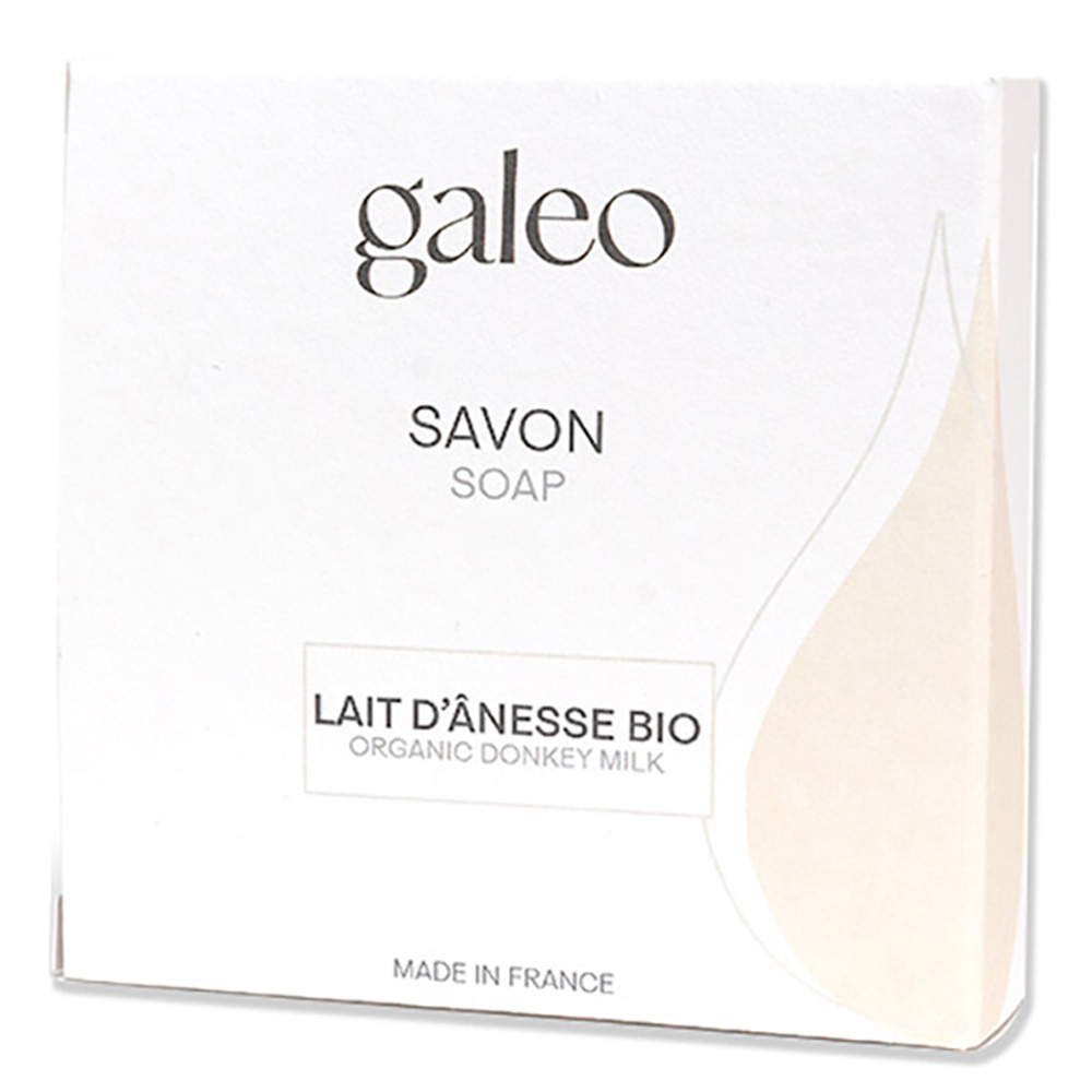 galeo Savon au lait d'ânesse bio 100 gr Savon