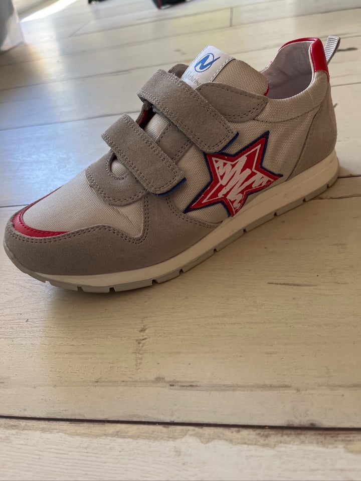 Naturino Leder-Sneakers in Grau günstig kaufen 37