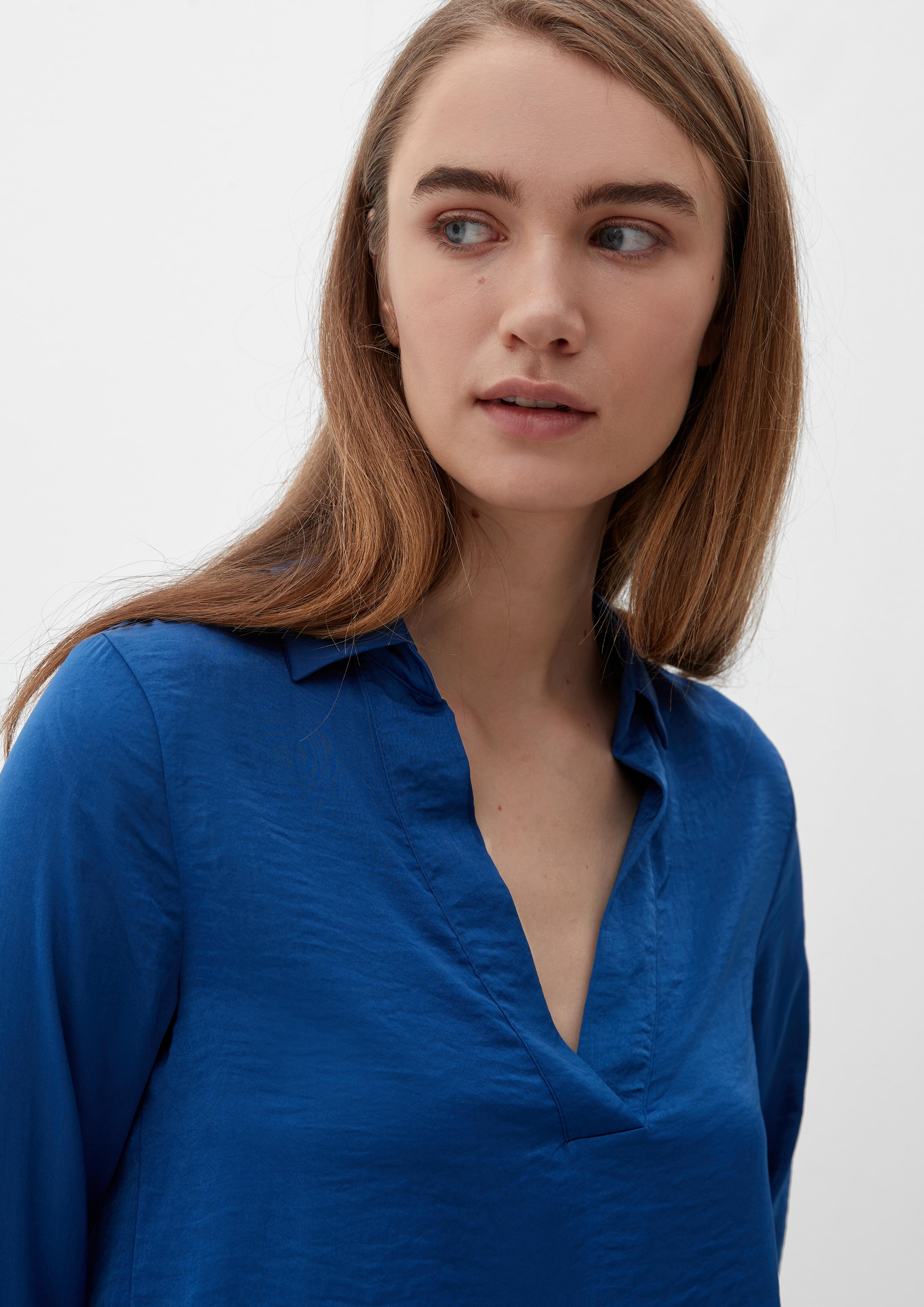 Bluse aus recyceltem Polyester  2124797-5659