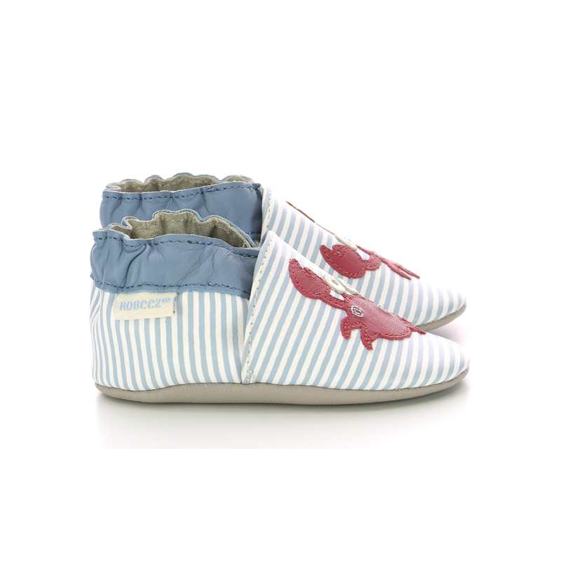 Chaussons cuir Scratch Crab