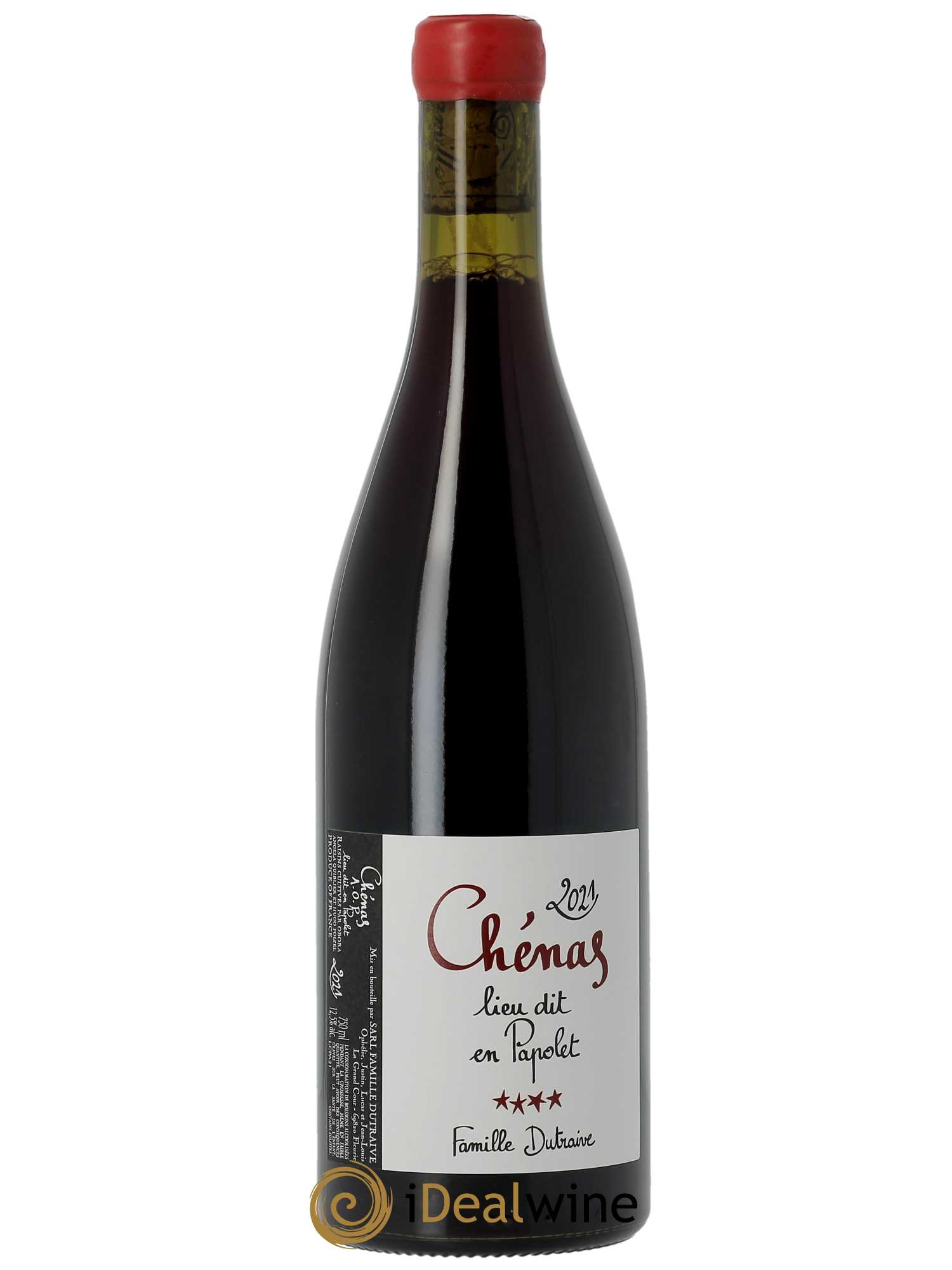 Chénas Lieu-dit en Papolet Famille Dutraive  2021 - Lot de 1 Bouteille