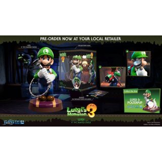 Luigi's Mansion 3 PVC Statue - Luigi 23 cm