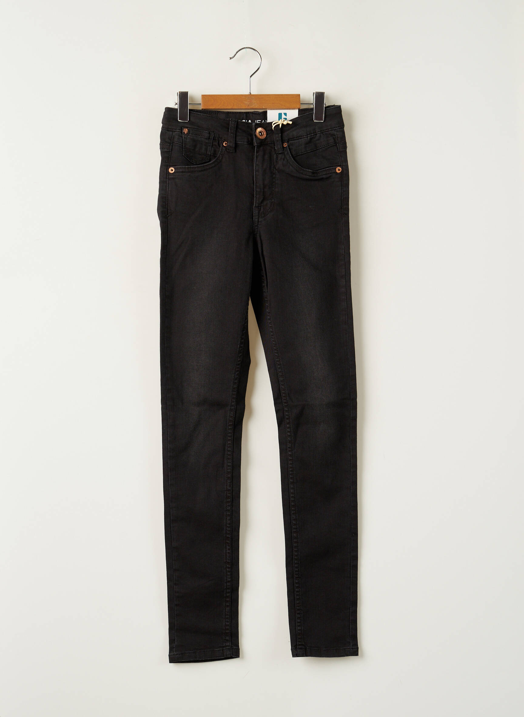 Garcia Jeans Skinny Fille couleur noir