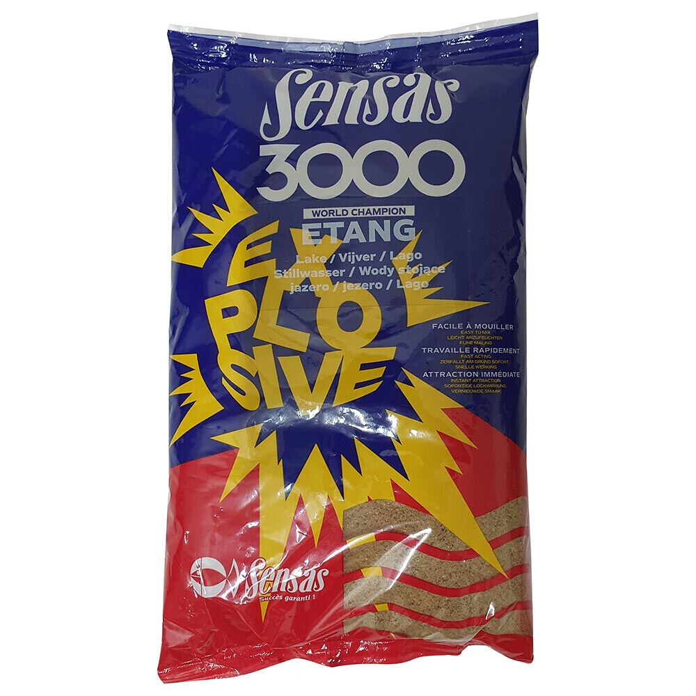 Sensas 3000 explosiver Teichköder 1 kg