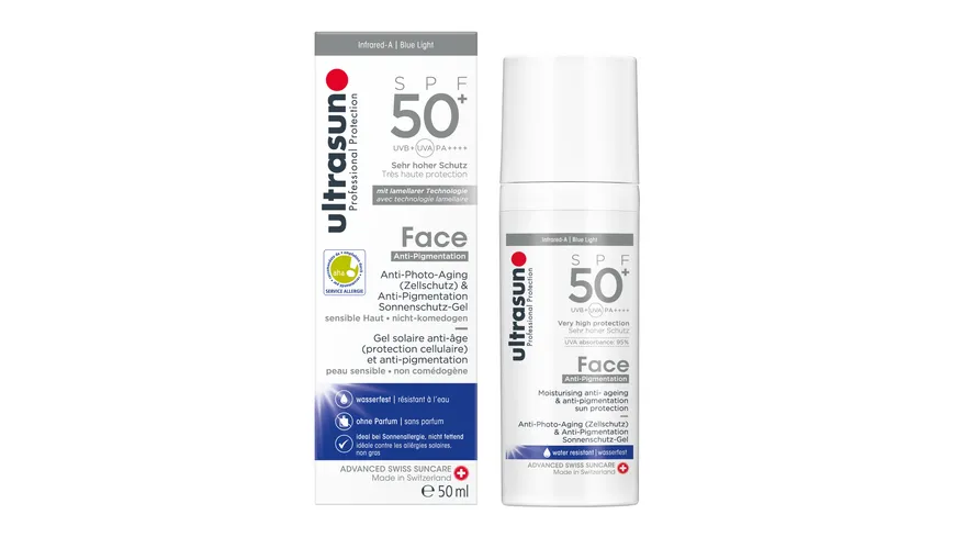 ultrasun Face Anti-Pigmentation SPF 50+ 50 ml