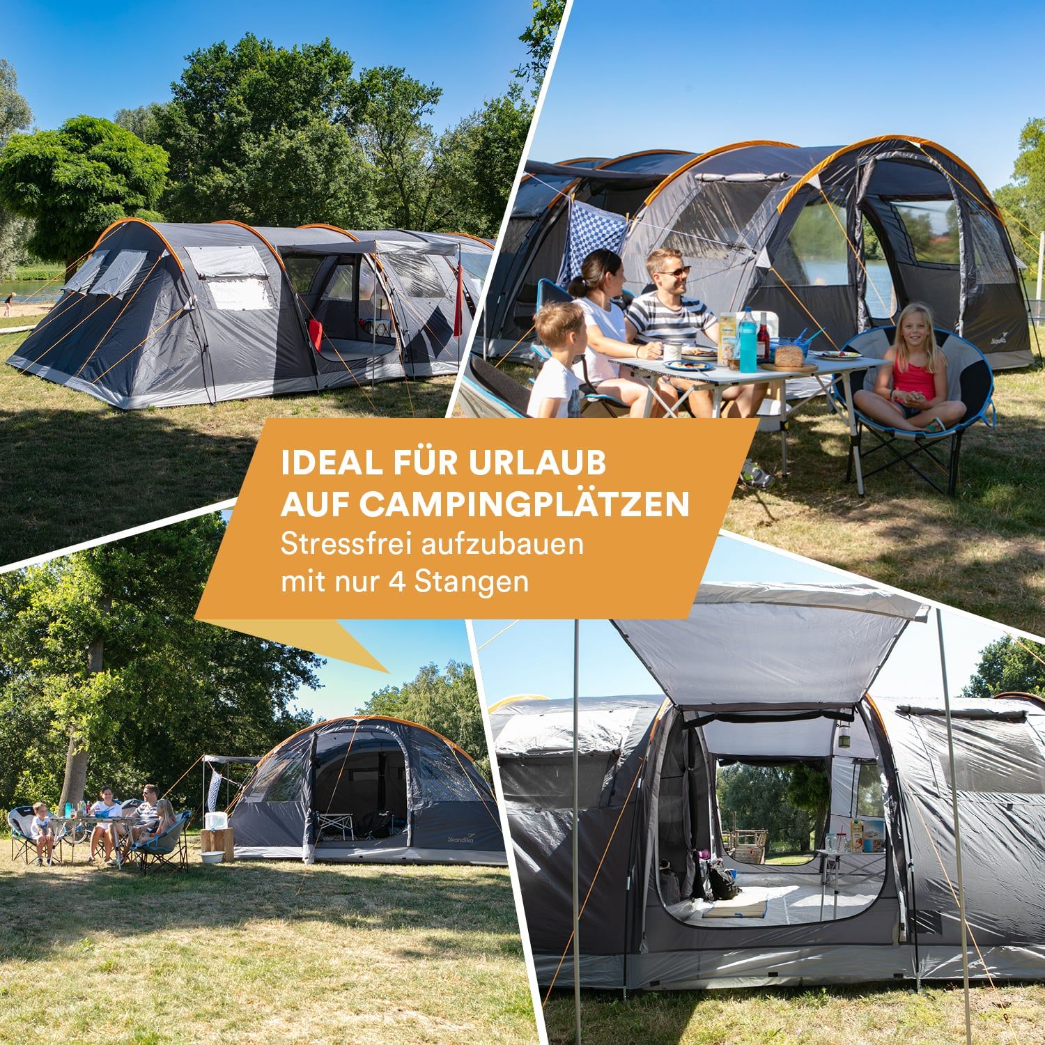 Skandika Gotland 6 Sleeper Protect Tunnelzelt