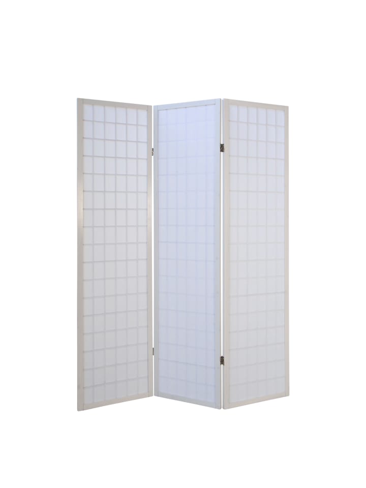 Homestyle4u 3-tlg. Paravent in Weiß 132x175 günstig kaufen onesize