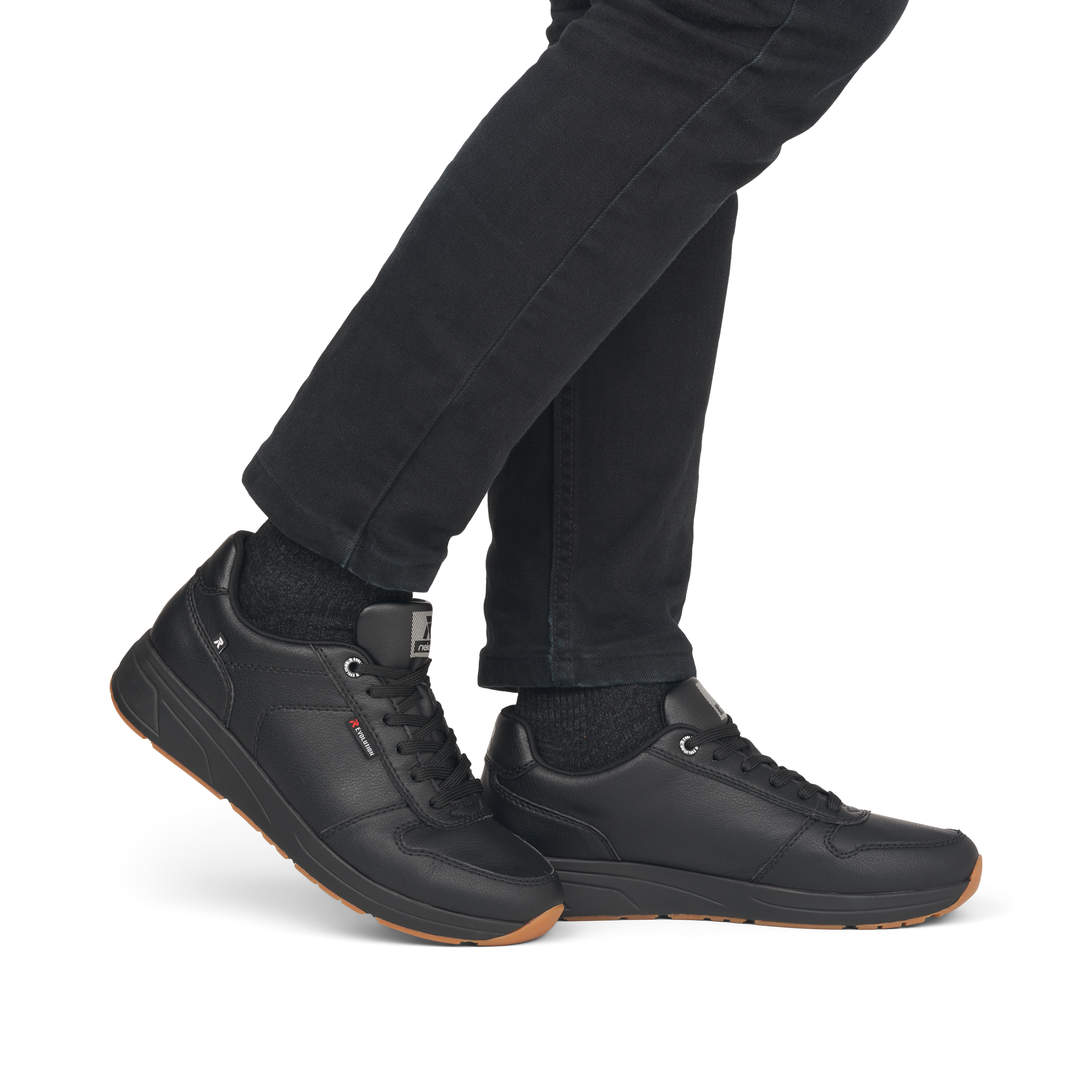 Rieker Herren Sneaker Low deep black