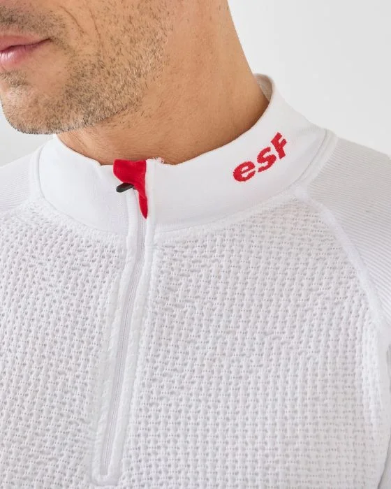 T-shirt col zippé Energy Thermolactyl 4 homme