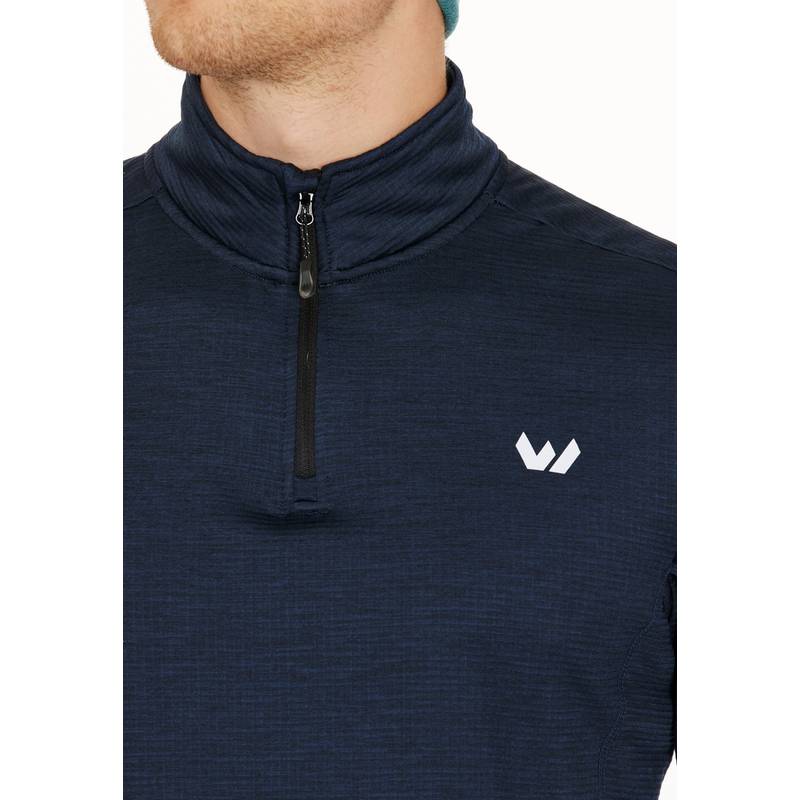 Whistler Kalle M Waffle Midlayer Langarmshirt Herren