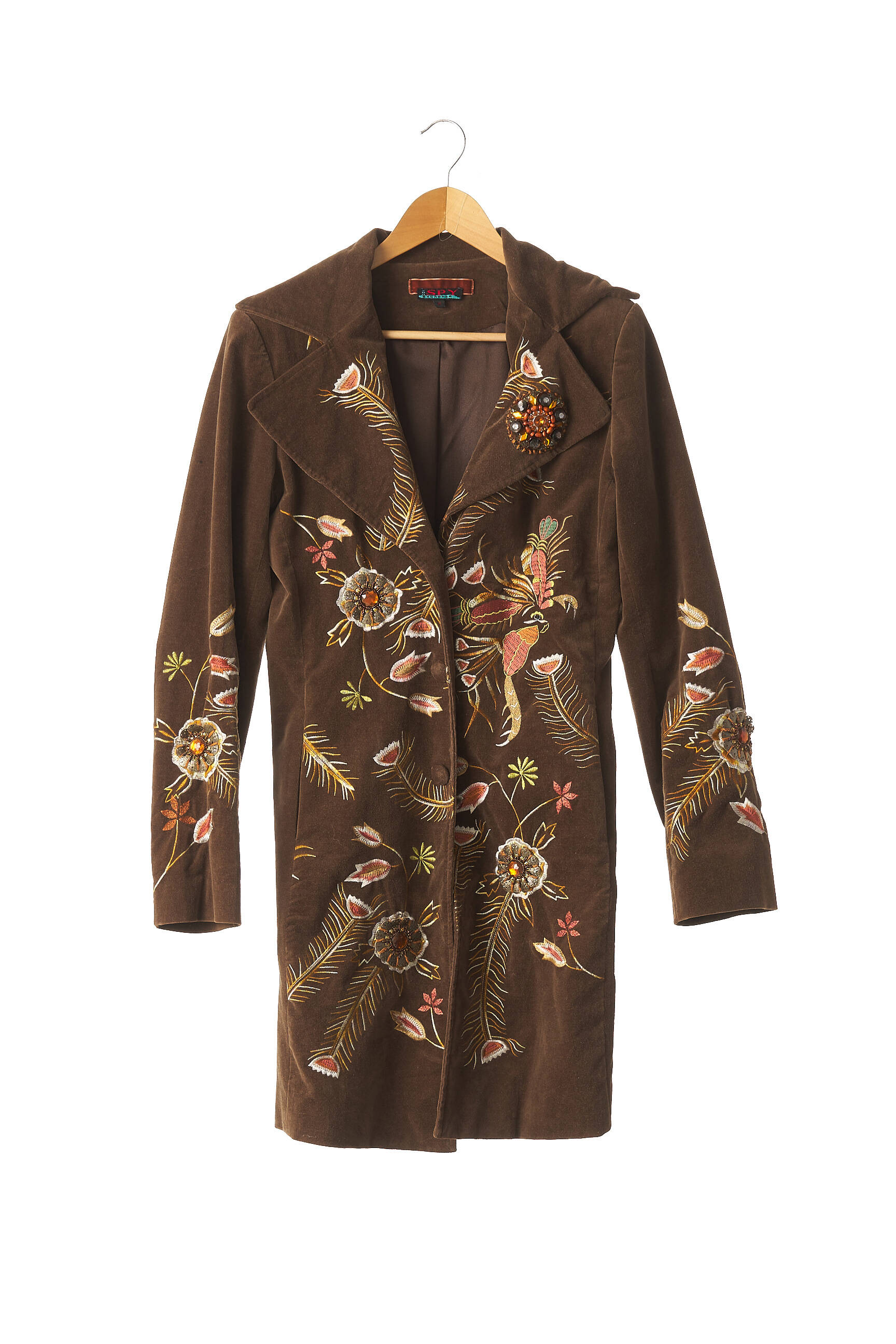 Spy Zon Exchange Manteaux Longs Femme couleur marron