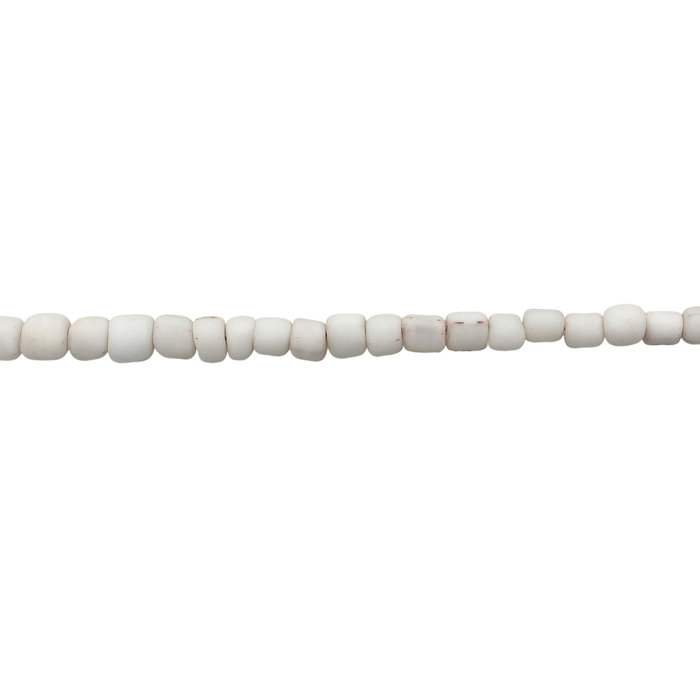 Elli Elli Collier Femmes Choker tendance Basique  avec perles de verre blanc en argent collier
