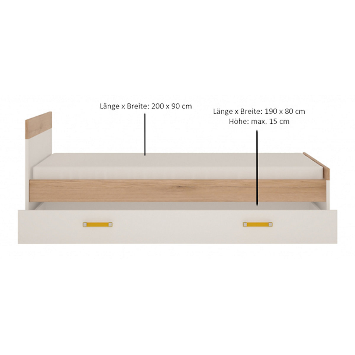 Jugendzimmer-Set Alex komplett 6-teilig
