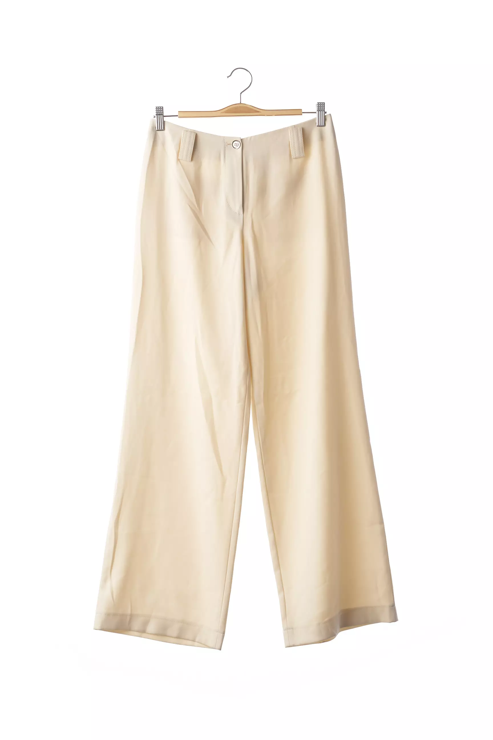 Laurel Pantalons Larges Femme couleur beige