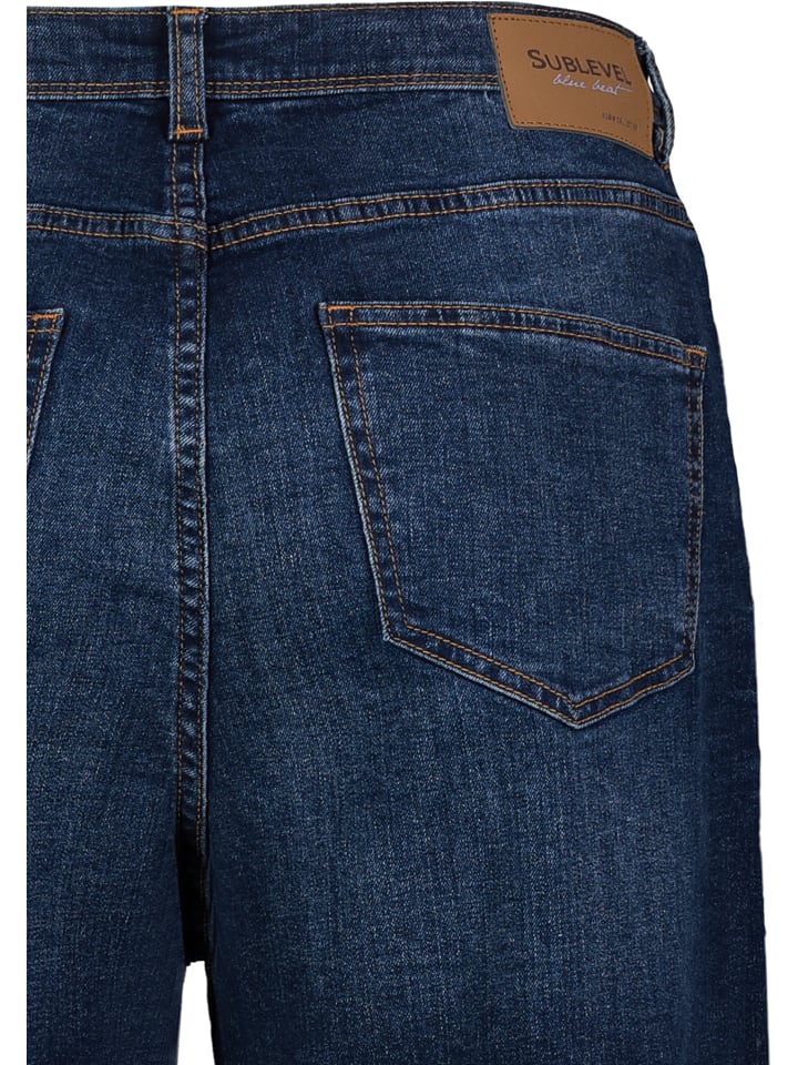 Sublevel Jeans - Comfort fit - in Dunkelblau günstig kaufen