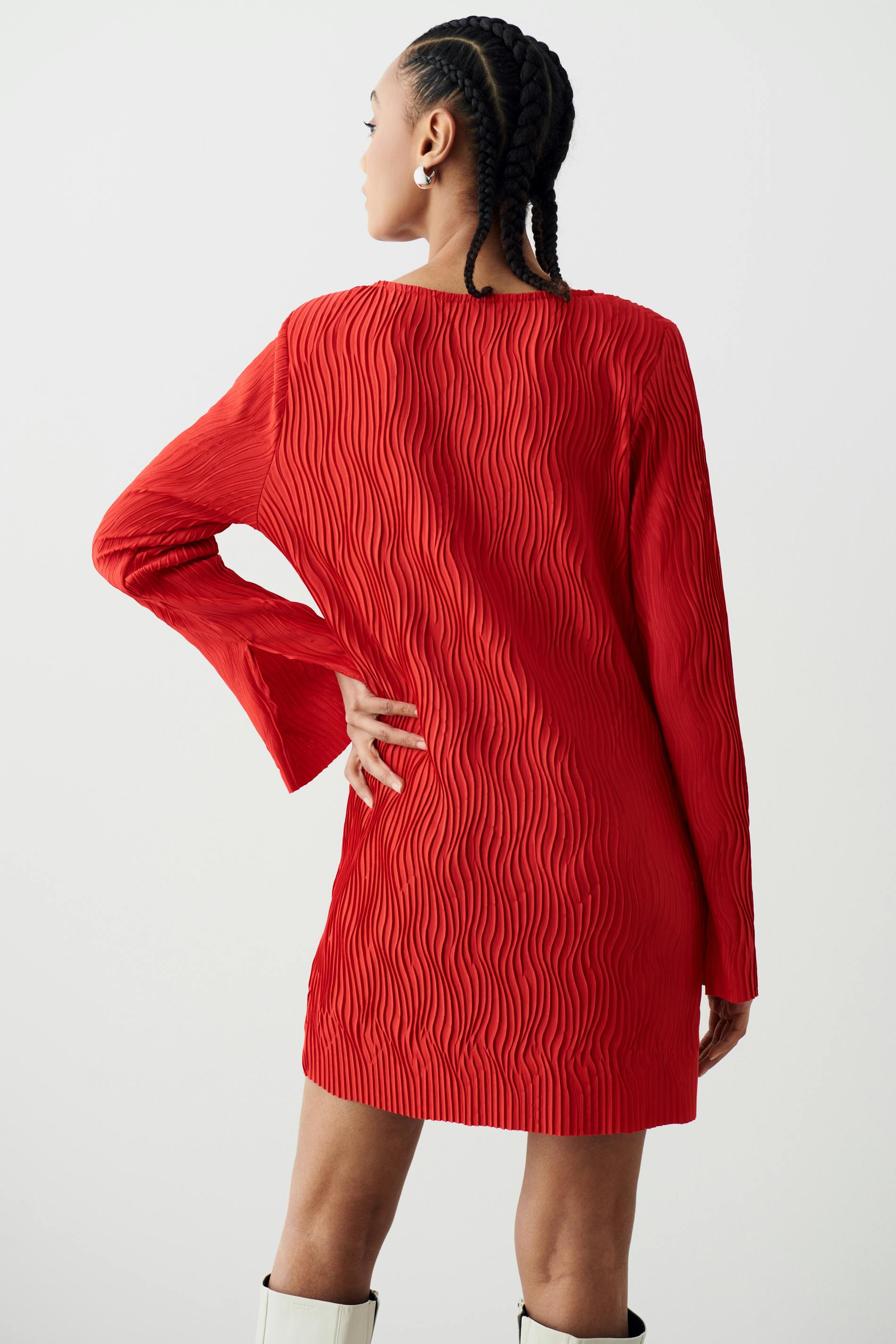 Plisse dress