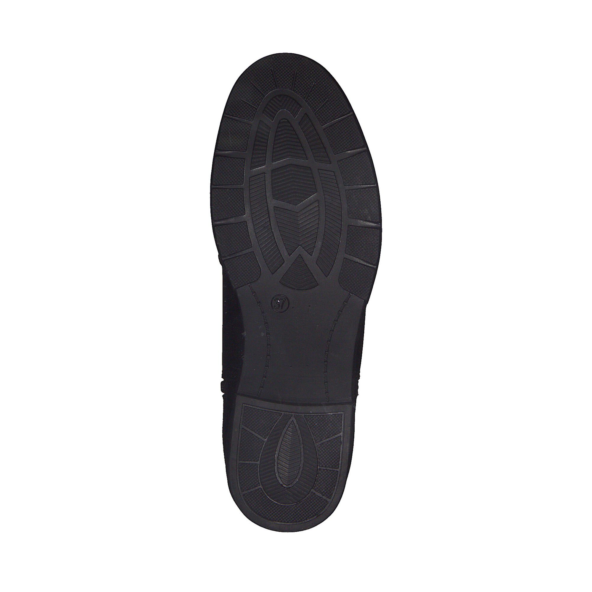 Bottines zippées dessus cuir