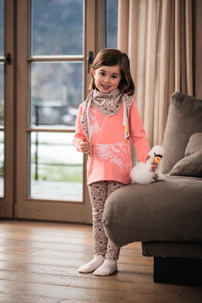 Leggings, rosa für Mädchen