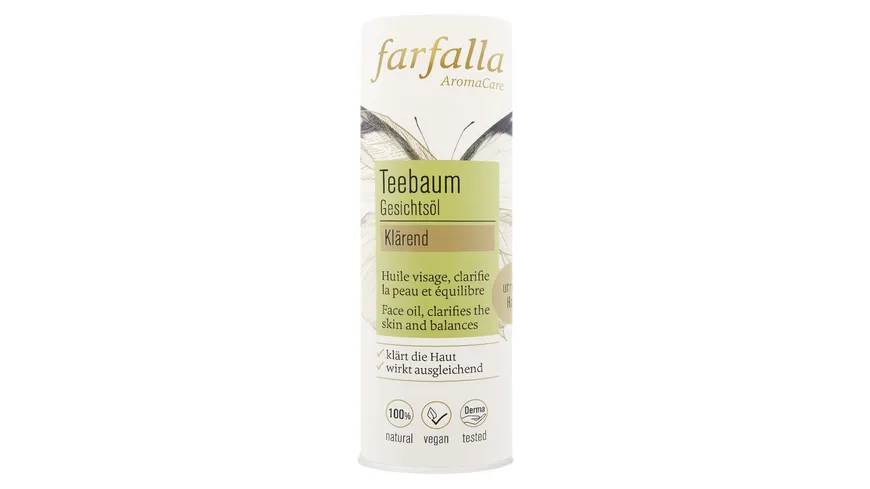 Farfalla Gesichtsöl Teebaum 15 ml