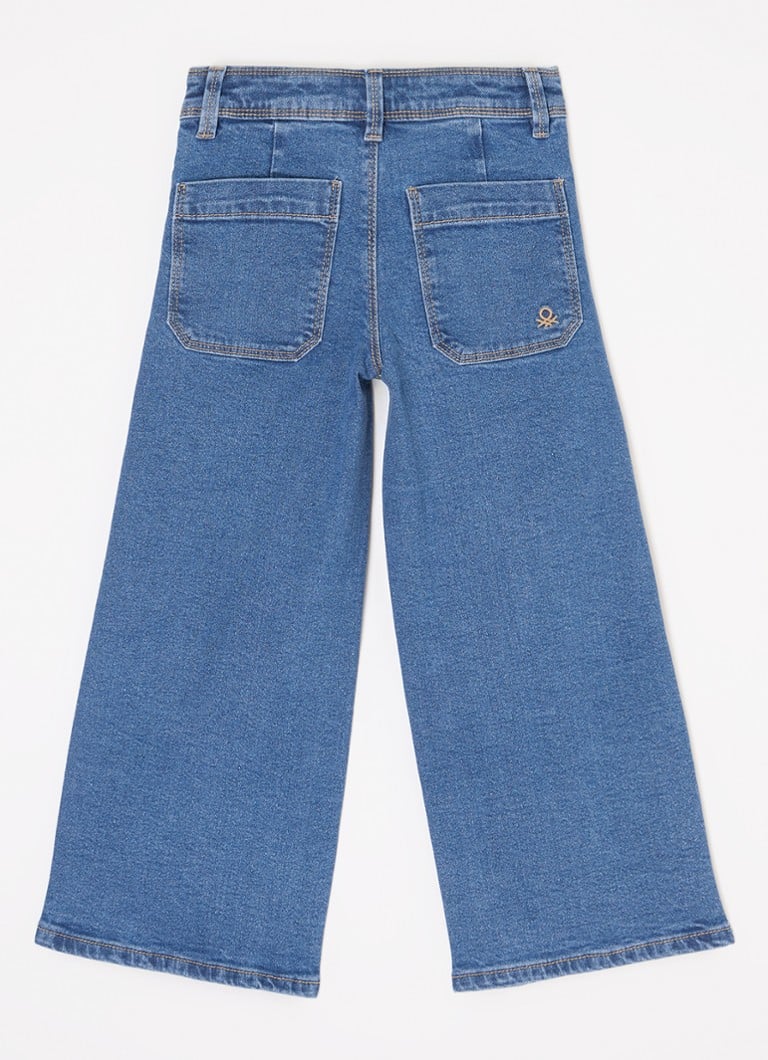 Benetton Leveälahkeiset farkut stretch-kankaasta