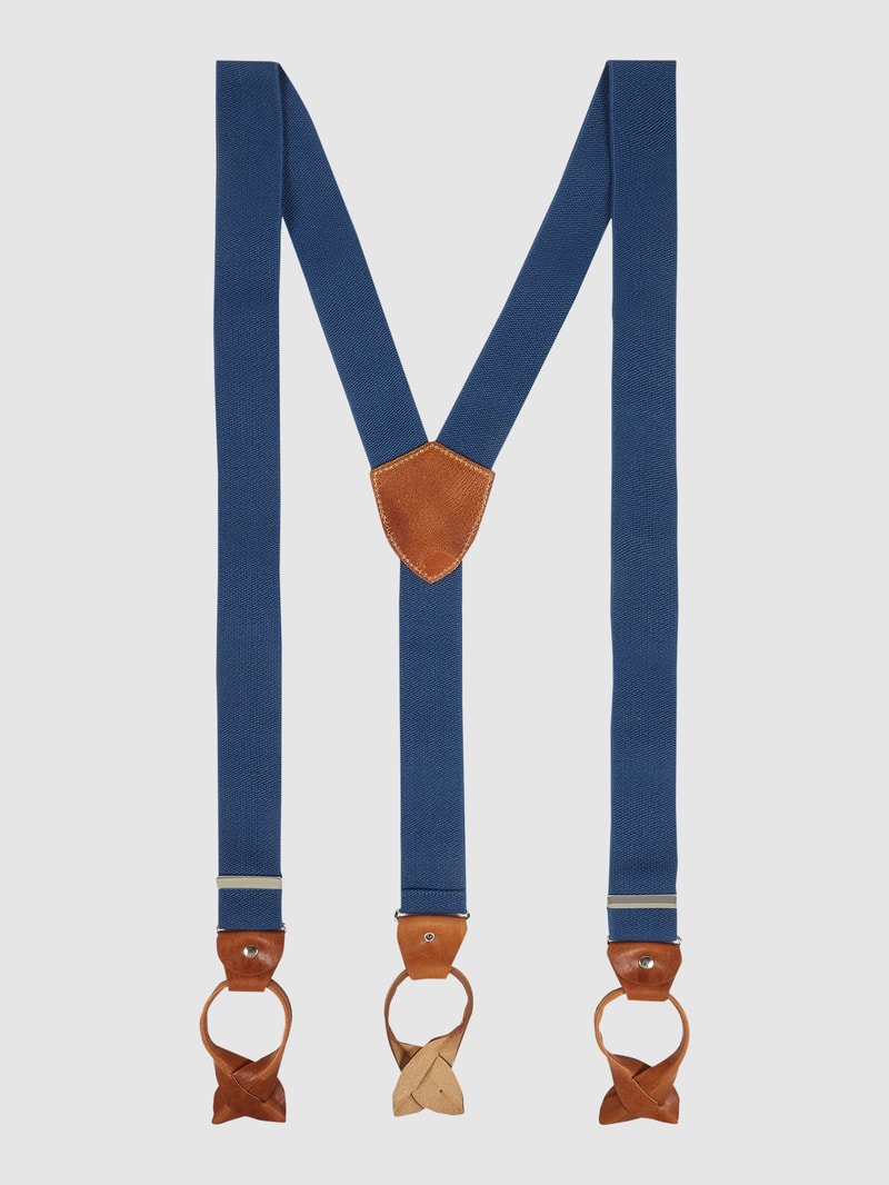 Hosenträger in Y-Form in blau