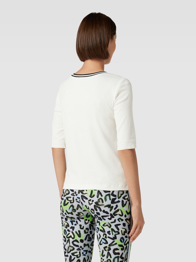 T-Shirt mit 1/2-Arm in offwhite