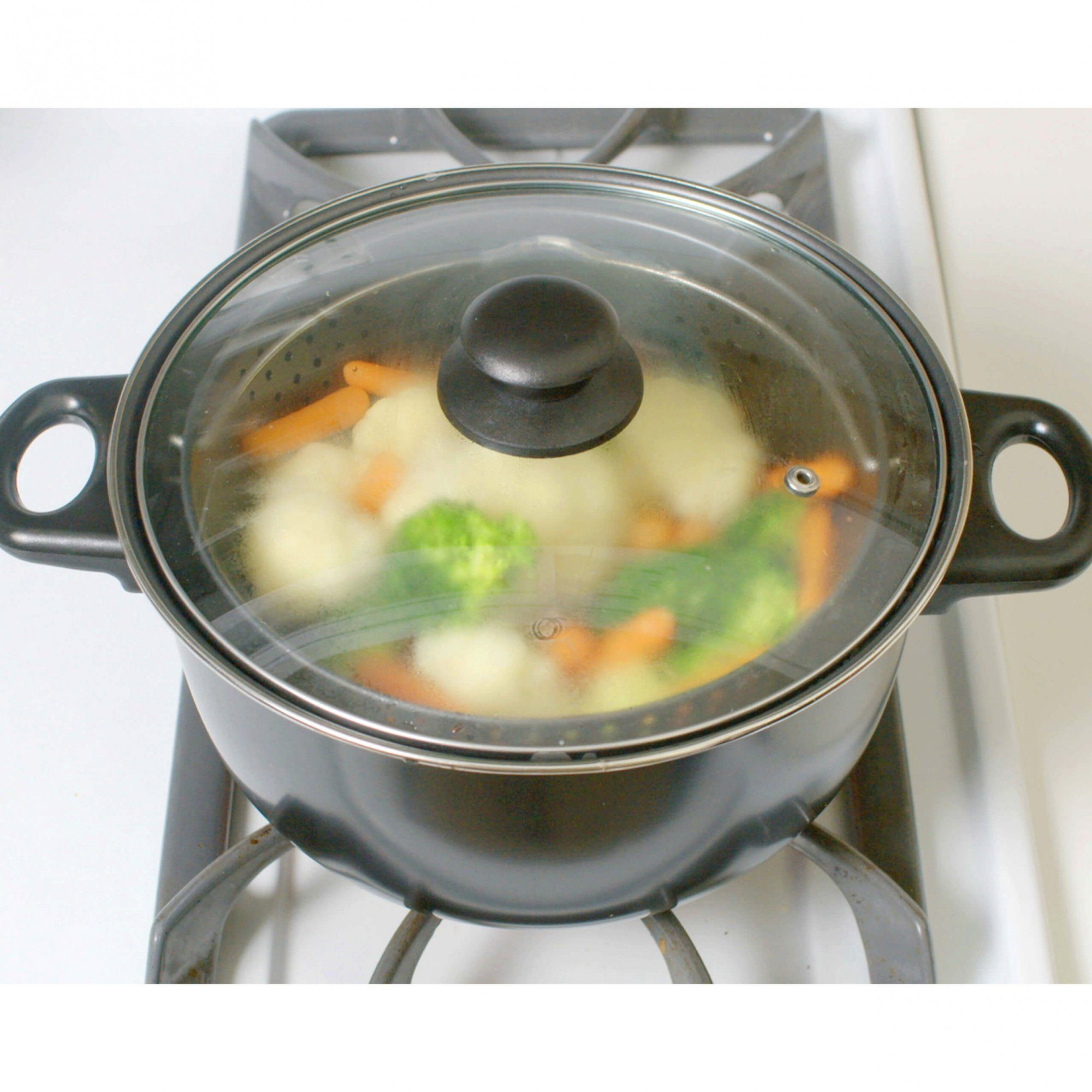 Genius Topf-Set World´s Greatest Pot, Aluminium (2 Kochtöpfe, 2 Siebe, 2 Glasdeckel), Topf 6,3l+3,7l mit Siebeinsatz & Glasdeckel, für alle Herdarten