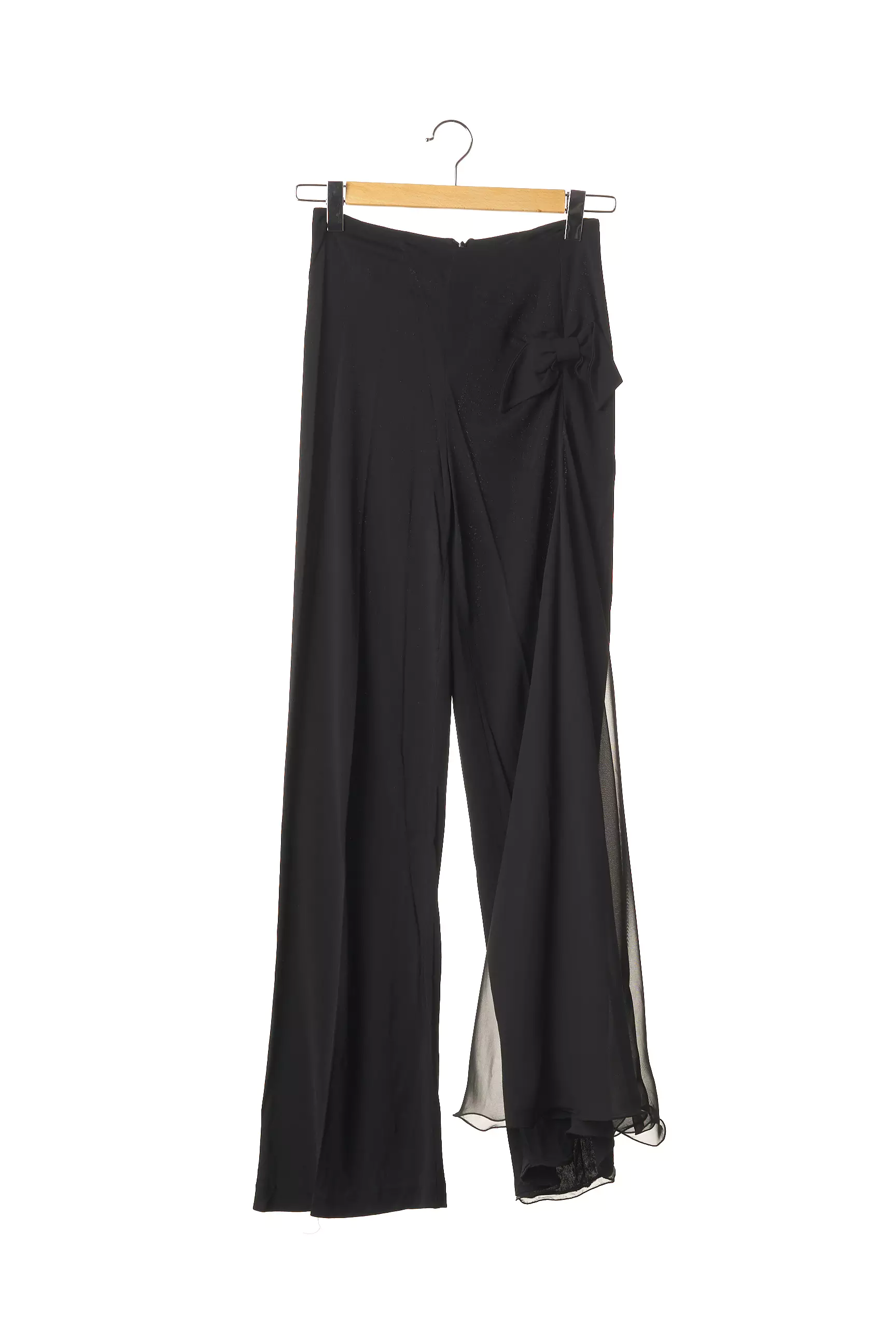 Jiki Pantalons Flare Femme couleur noir