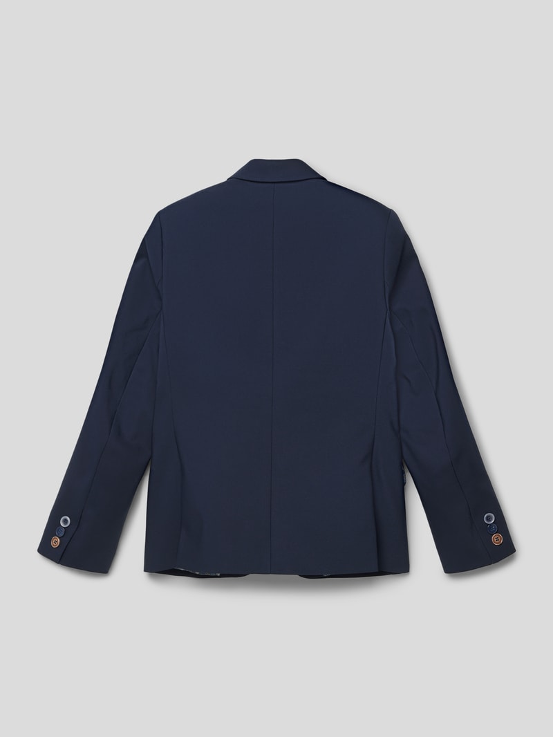 Sakko mit Pattentaschen in marineblau